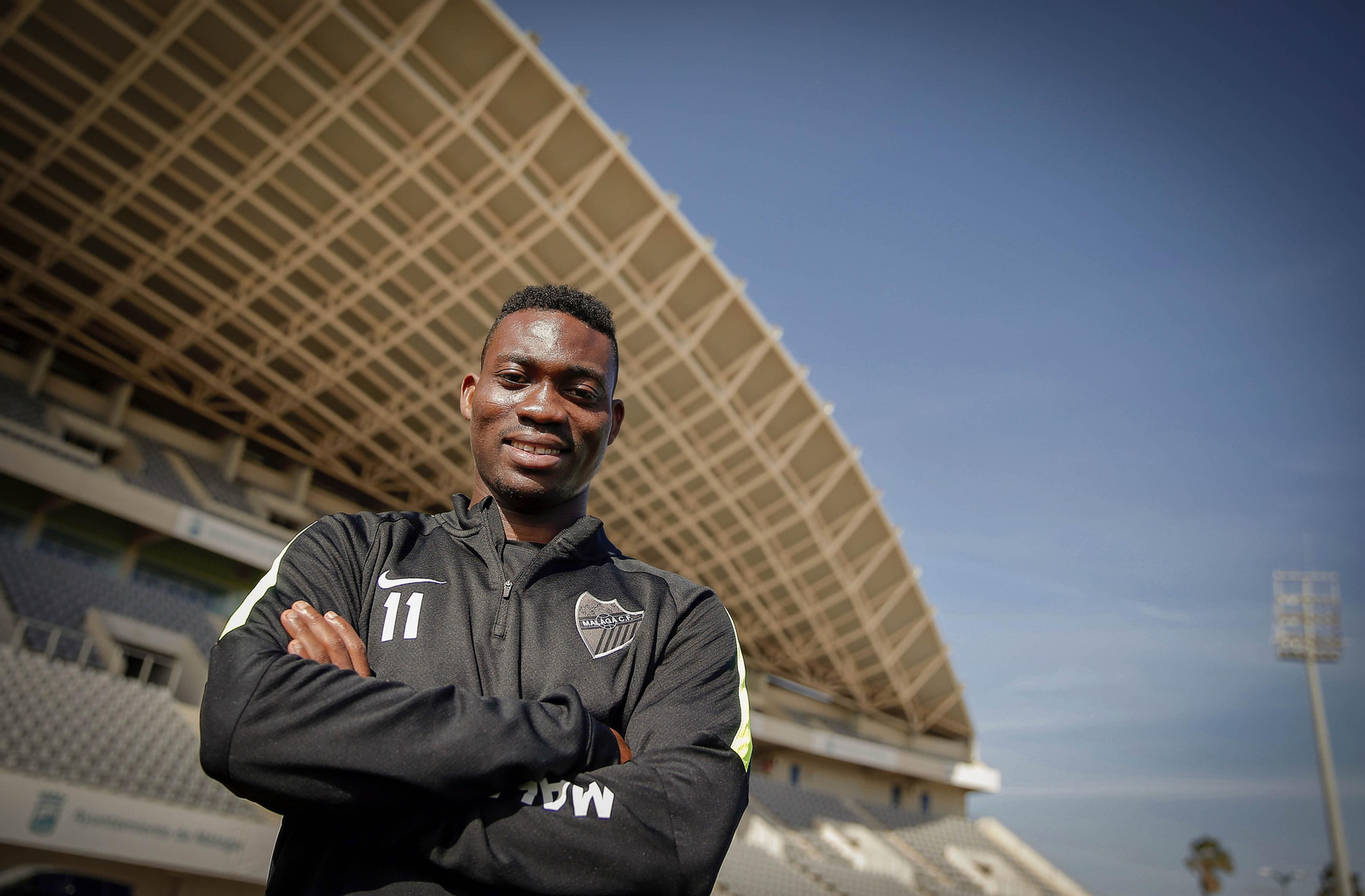 La etapa de Christian Atsu en el Málaga CF, en imágenes
