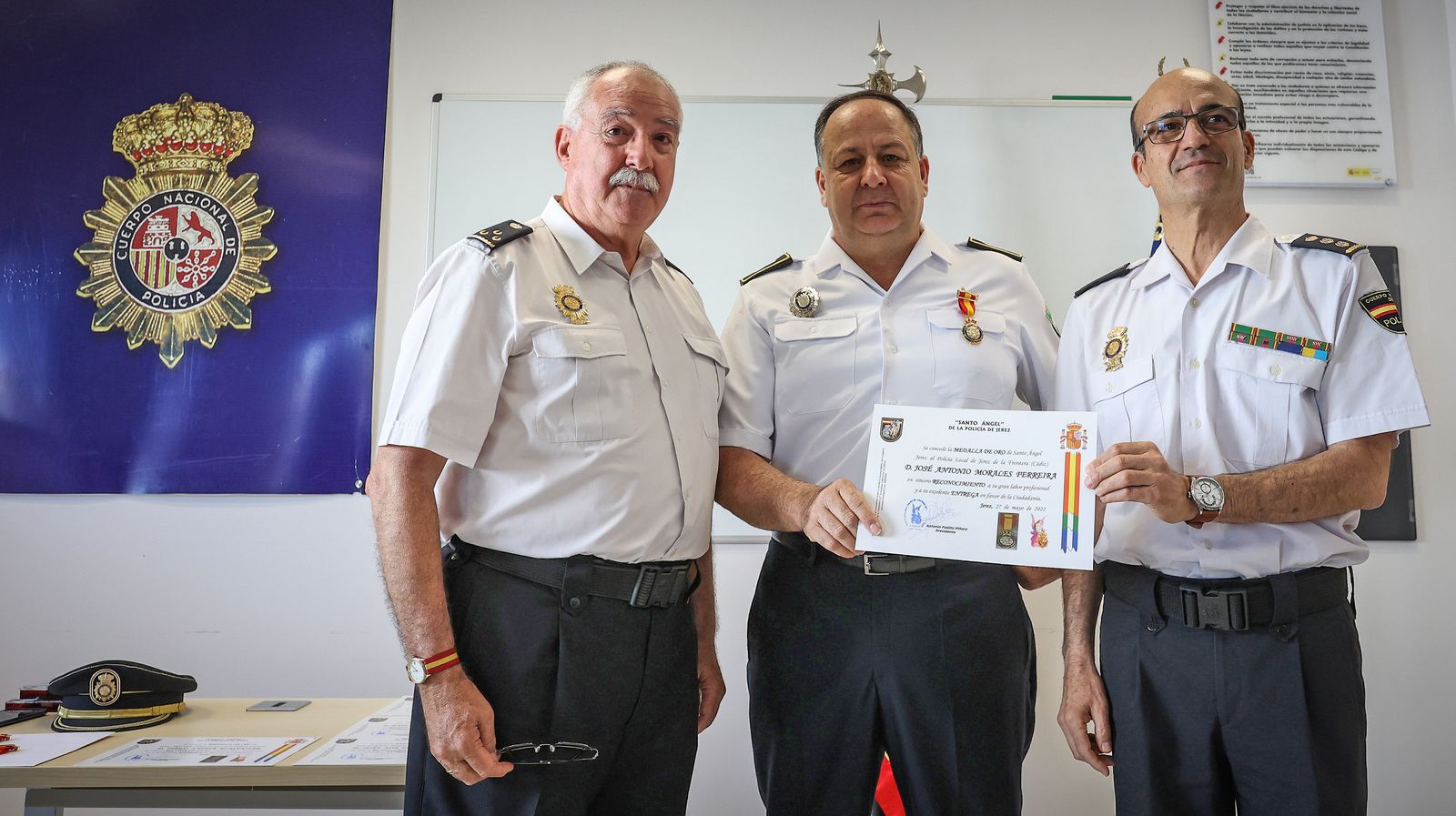 Imágenes de la entrega de las medallas de oro del Santo Ángel