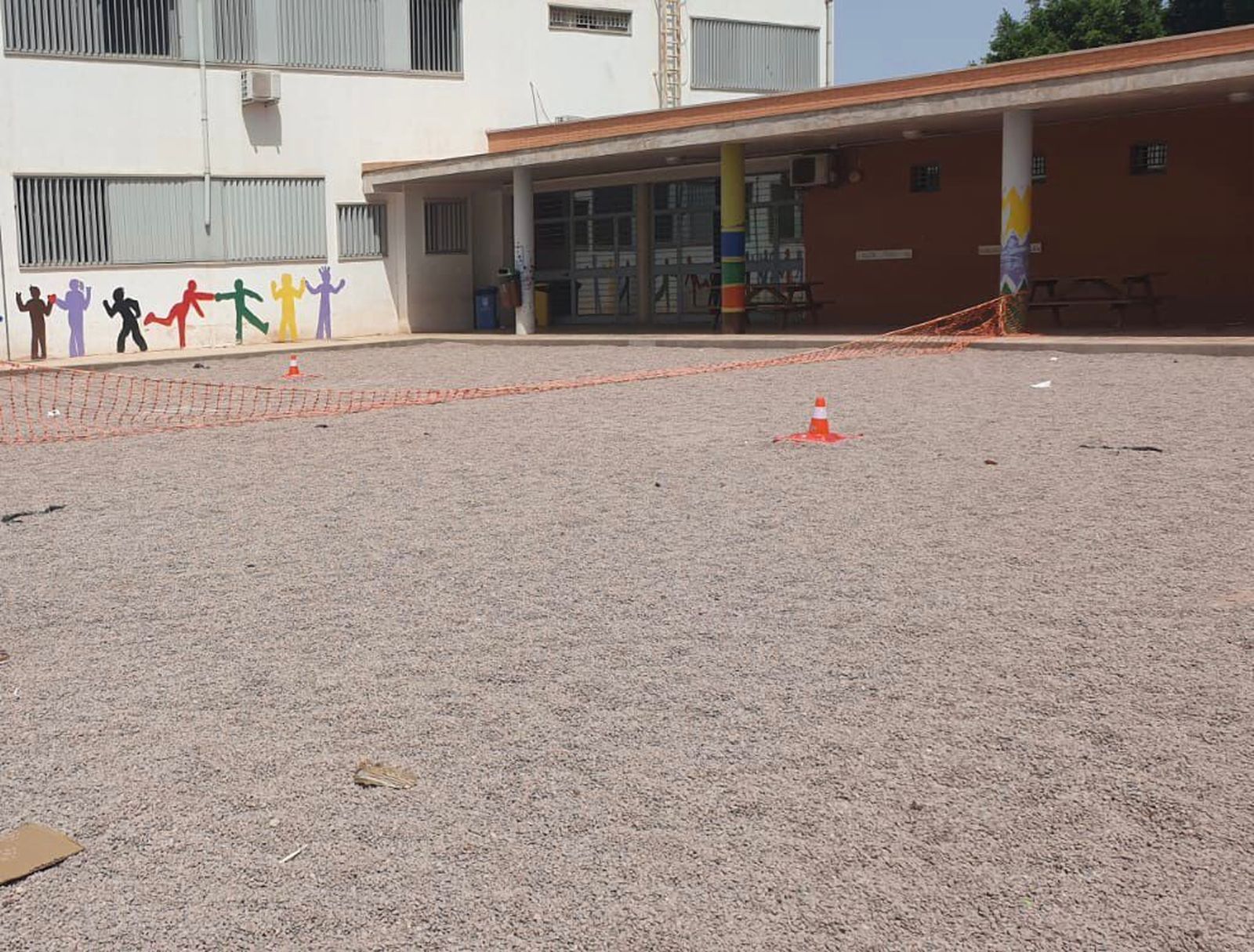 Patio del CEIP Ginés Morata de Almería