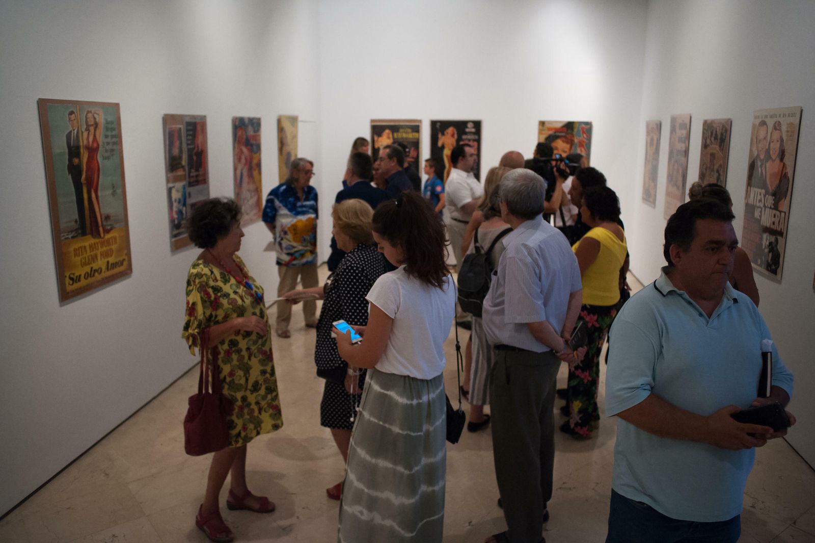 Los carteles de la exposición 'Rita Hayworth y La Edad de Oro'