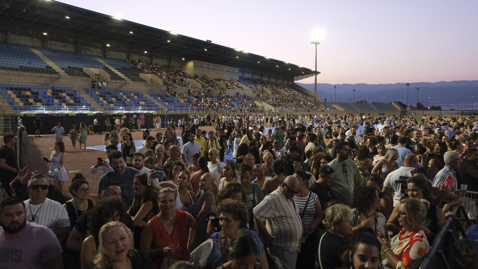 Concierto de Marc Anthony en Roquetas, en imágenes