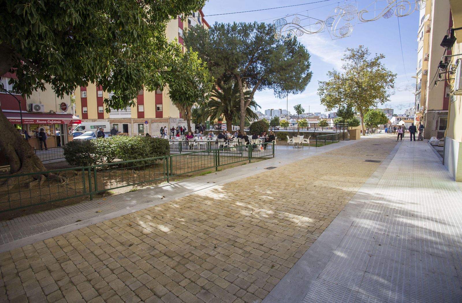 Parque de la Luz en el barrio de Fuentepiña.