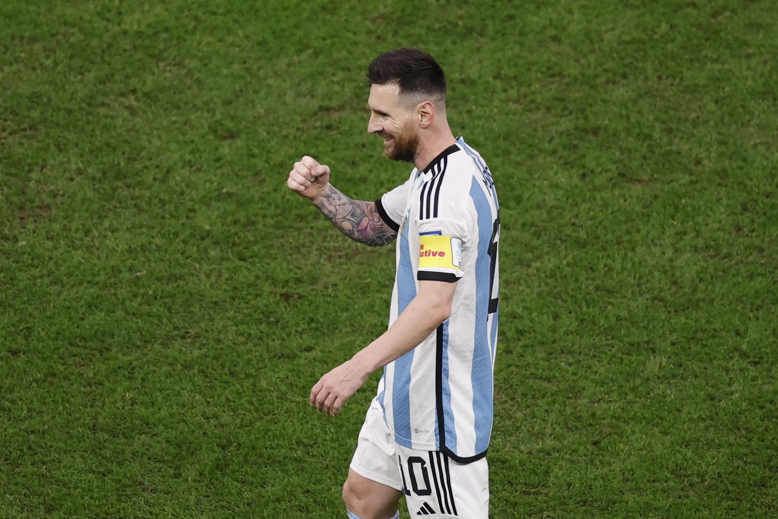 Las fotos de Messi contra Croacia
