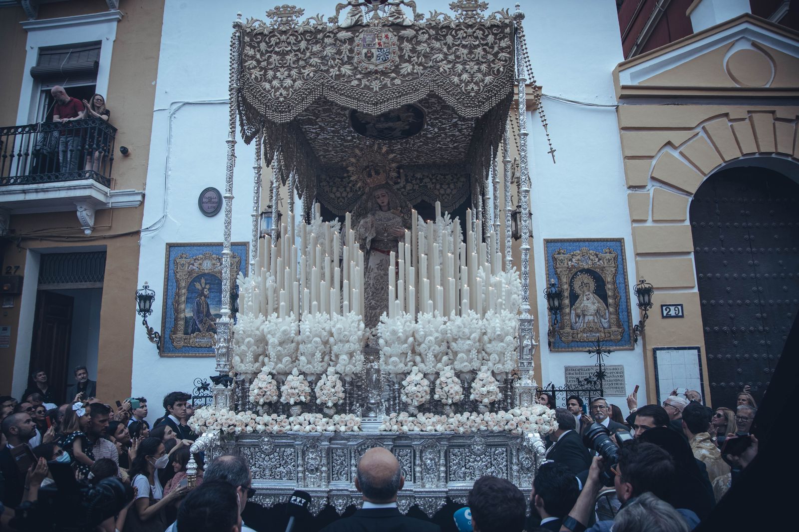 las Imágenes de la salida de la hermandad de Montesión