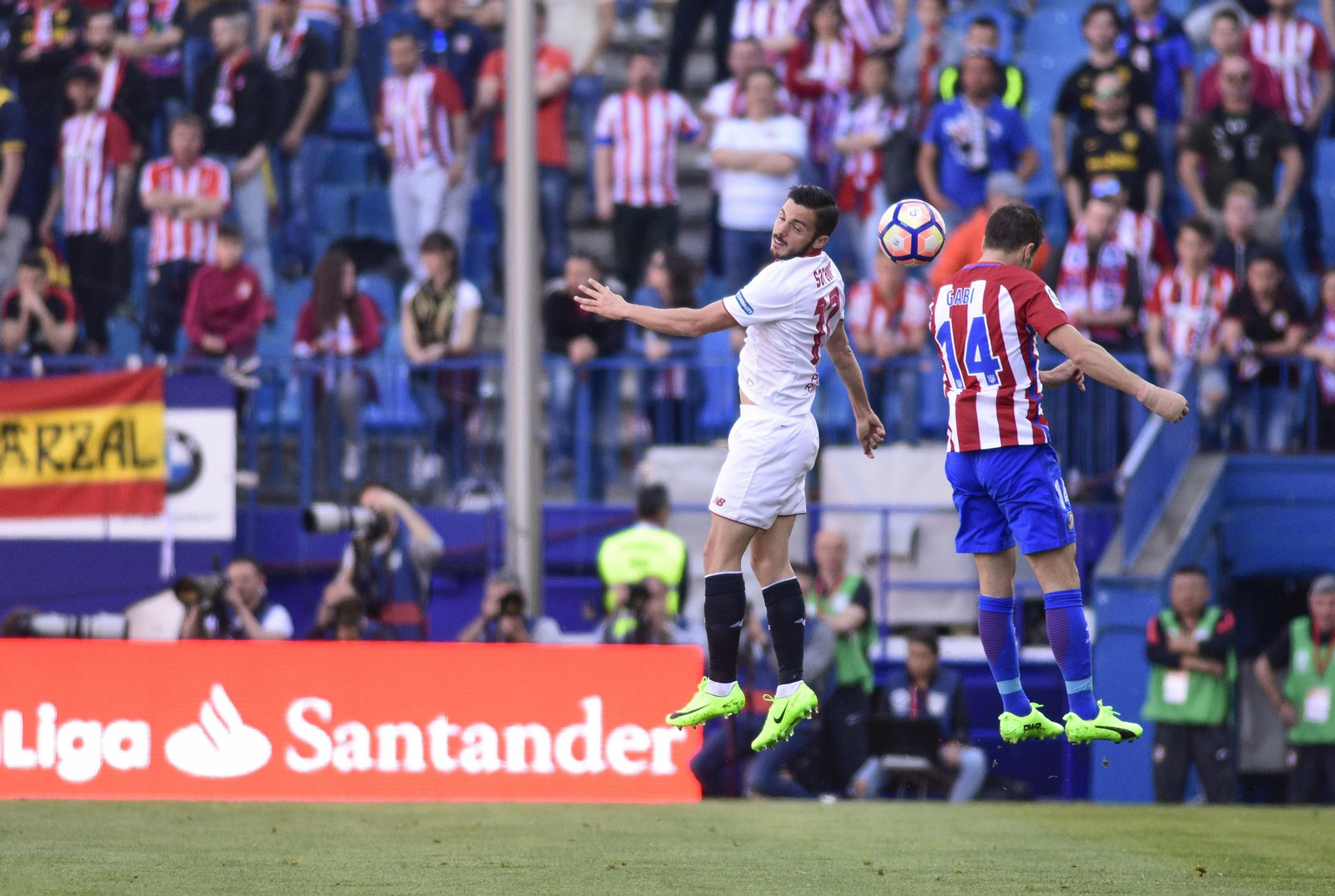 El Atlético de Madrid-Sevilla FC, en imágenes