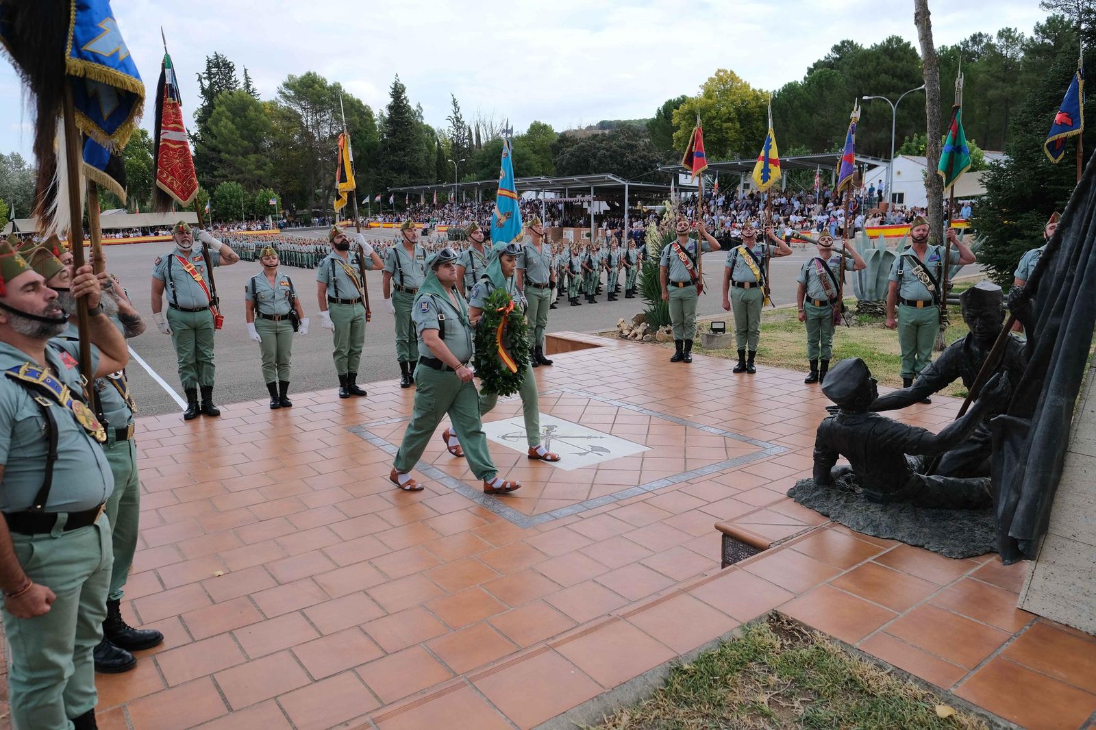 La celebración del 104 aniversario de La Legión en imágenes