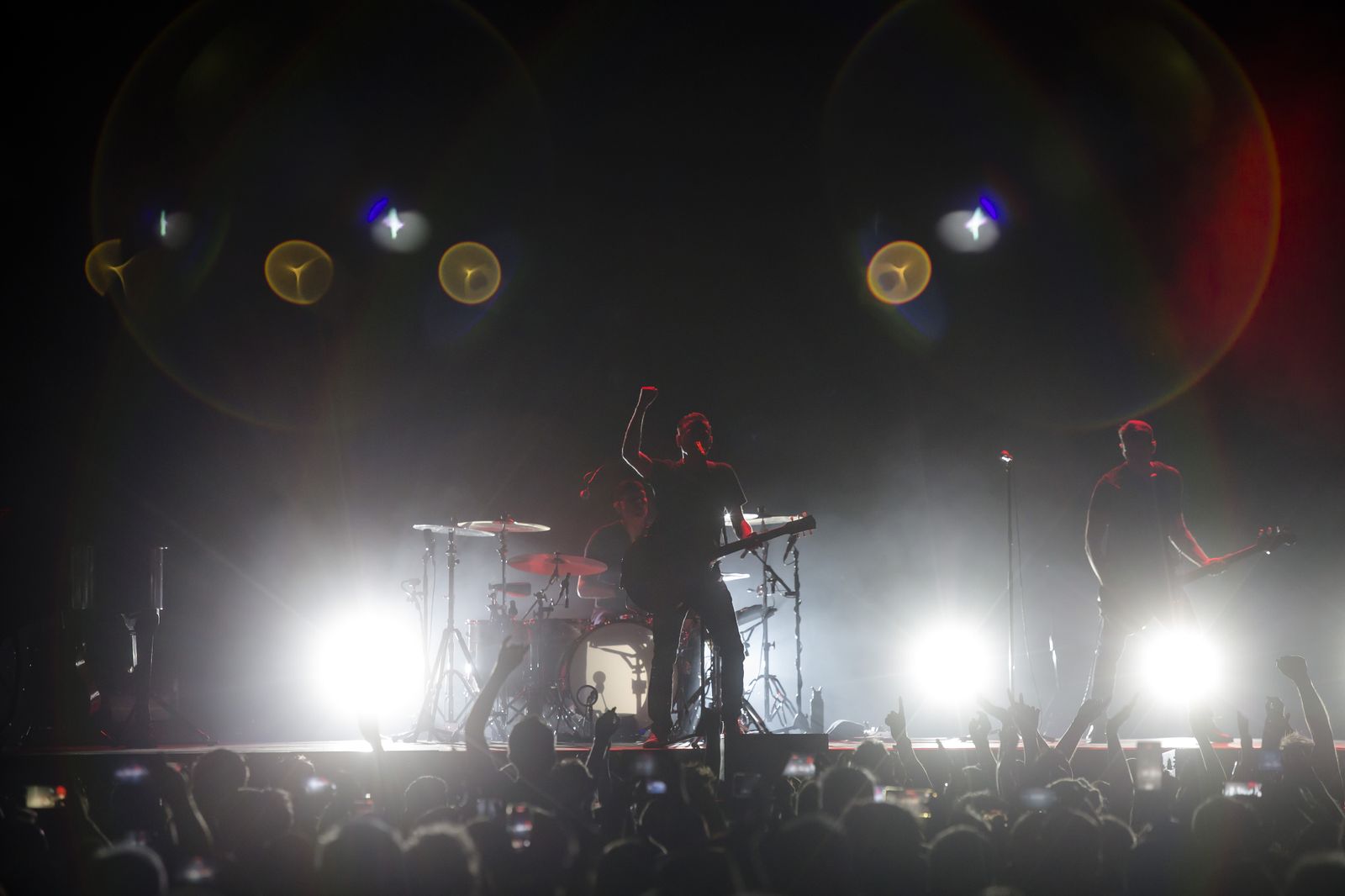 Bryan Adams en el escenario del concert music festival