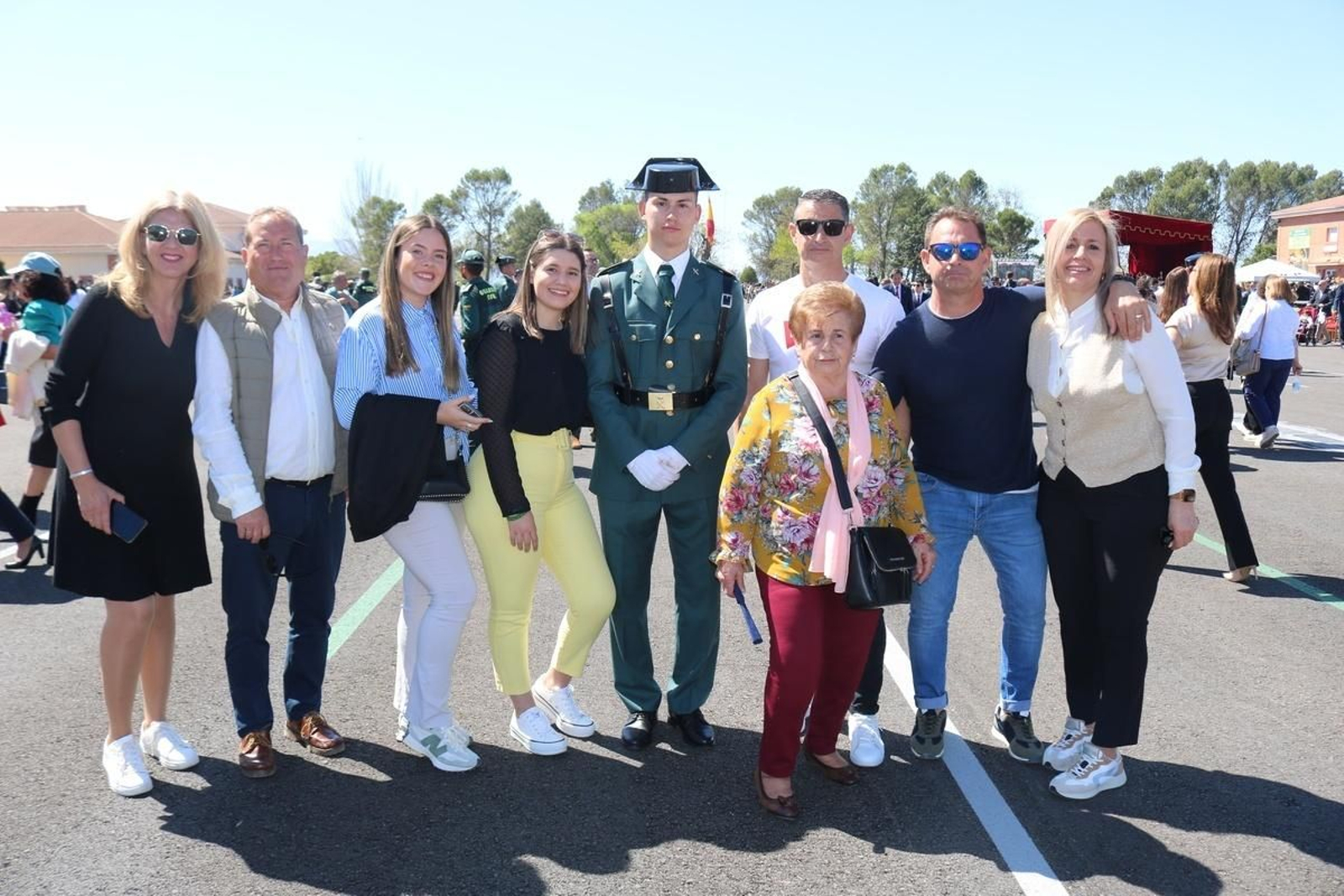 En imágenes: así ha sido la jura de bandera de la Guardia Civil presidida por el rey Felipe VI