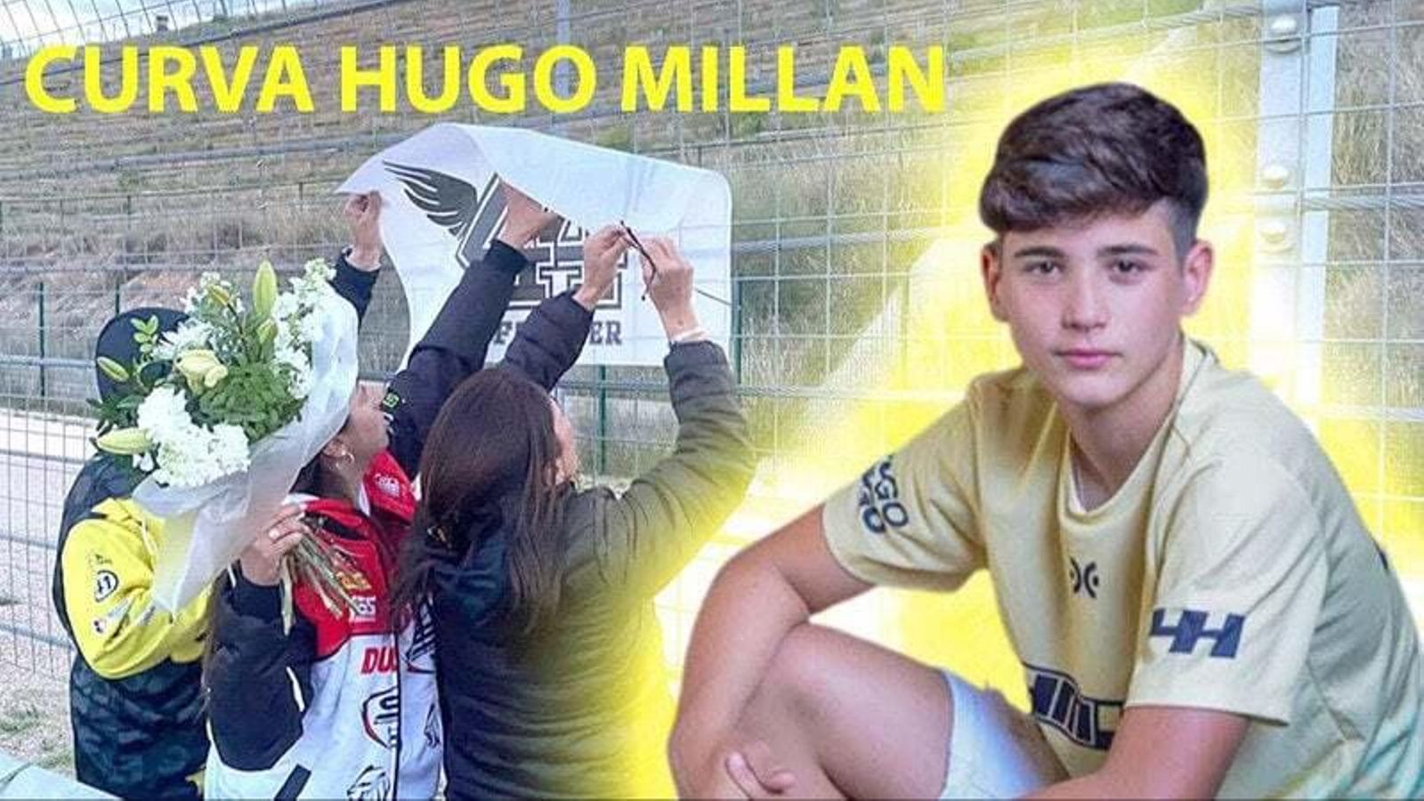 Curva Hugo Millán.