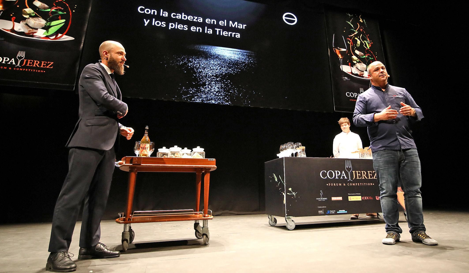 Gran foro gastronómico del jerez en el Villamarta