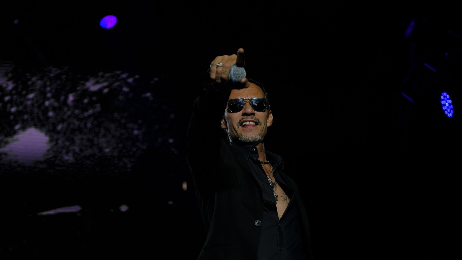 Concierto de Marc Anthony en Roquetas, en imágenes