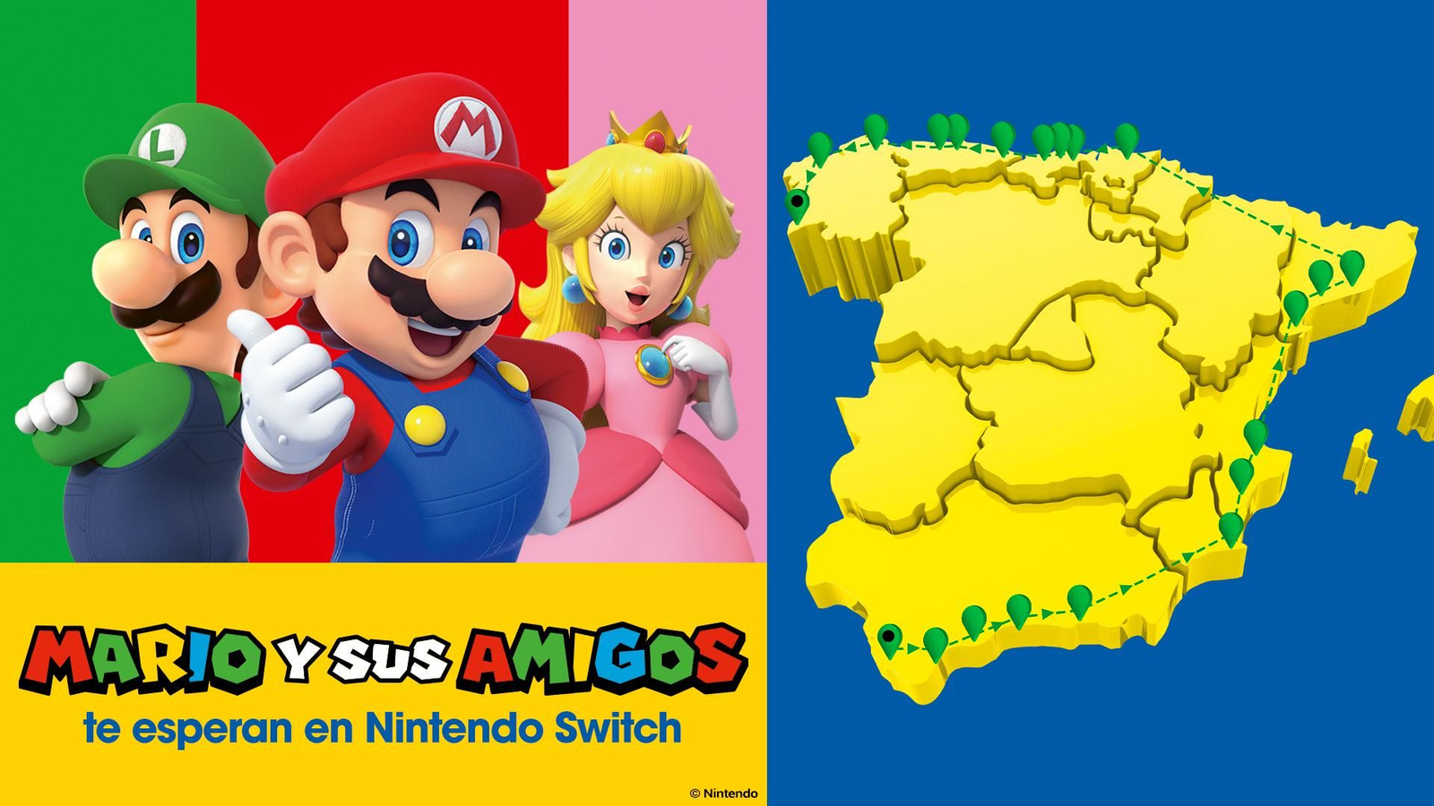 Nintendo Switch Tour en Málaga entre el 10 y el 11 de julio