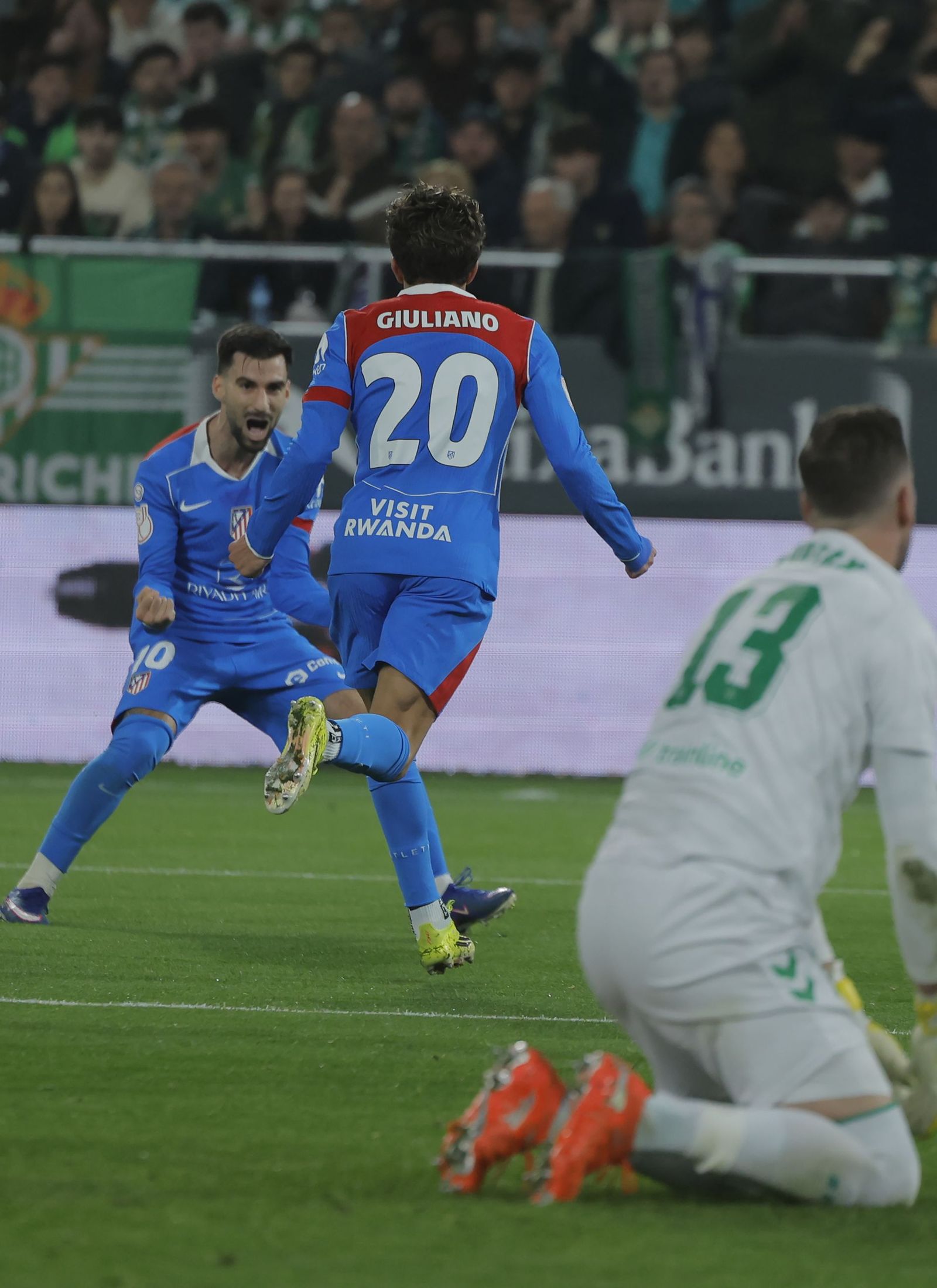 Las fotos del Betis - Atlético de Madrid