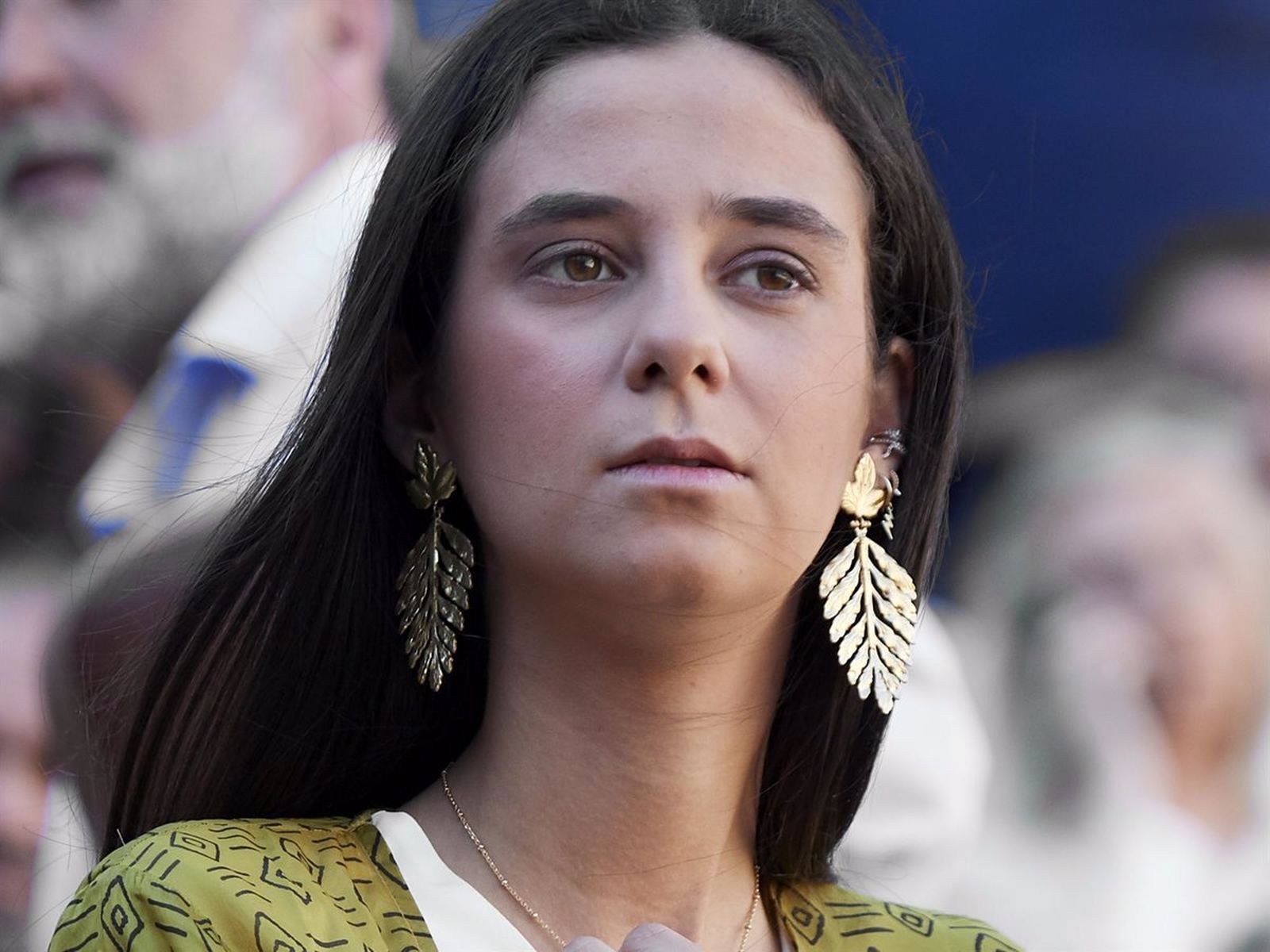 Primer plano de Victoria Federica de Marichalar y Borbón.