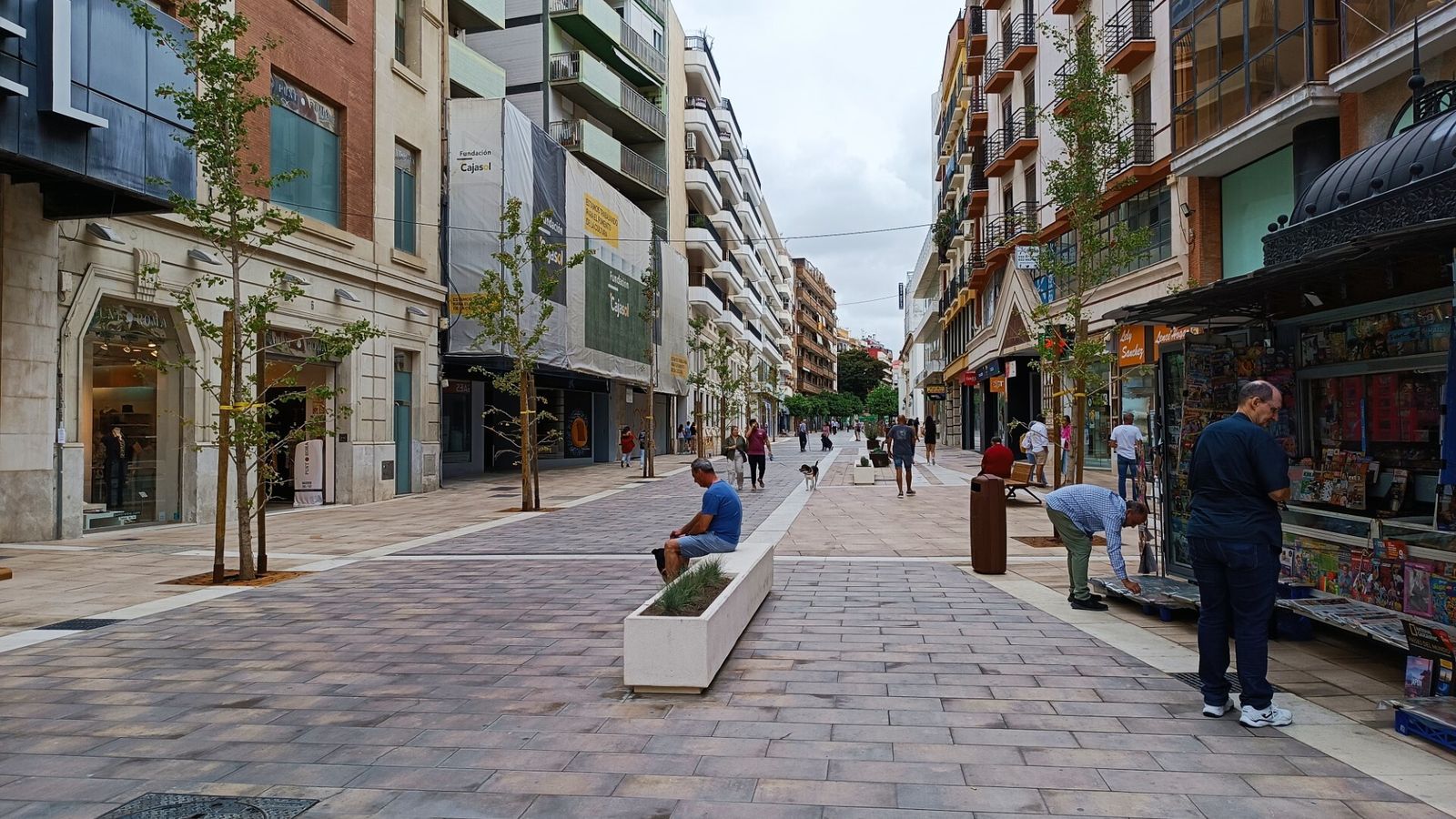 El mayor número de bancos permitirá convertirla en un lugar de estancia, no solo de paso.