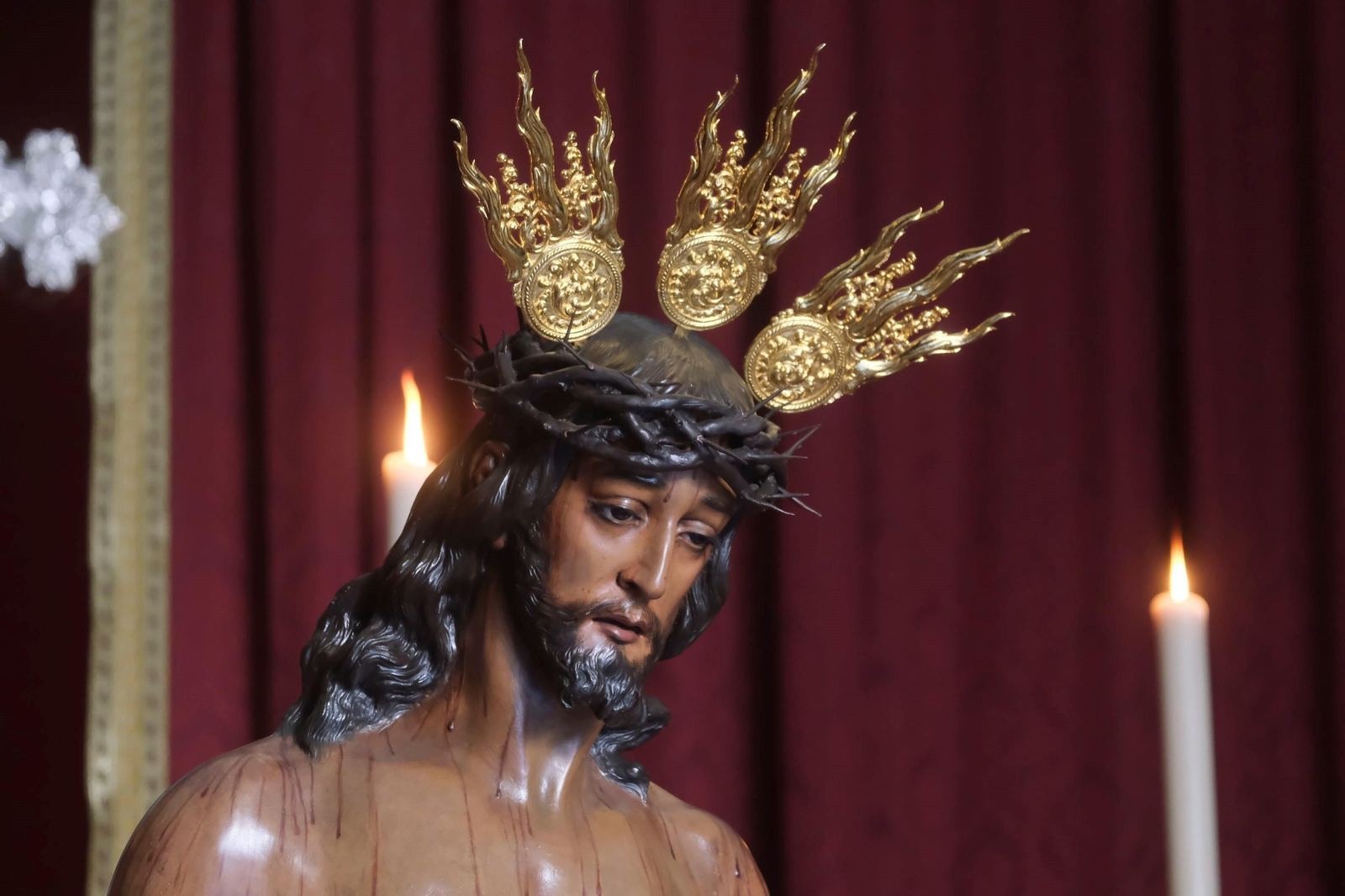 El Señor de las Penas y el primer besapiés de Cuaresma en Córdoba, en imágenes