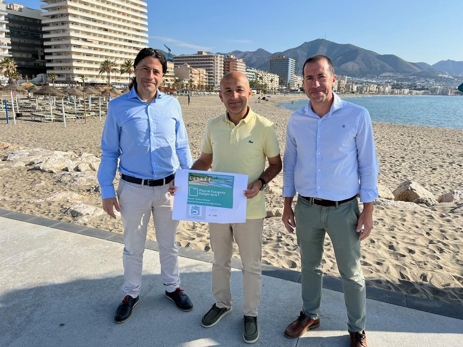 La presentación de la actividad medioambiental.