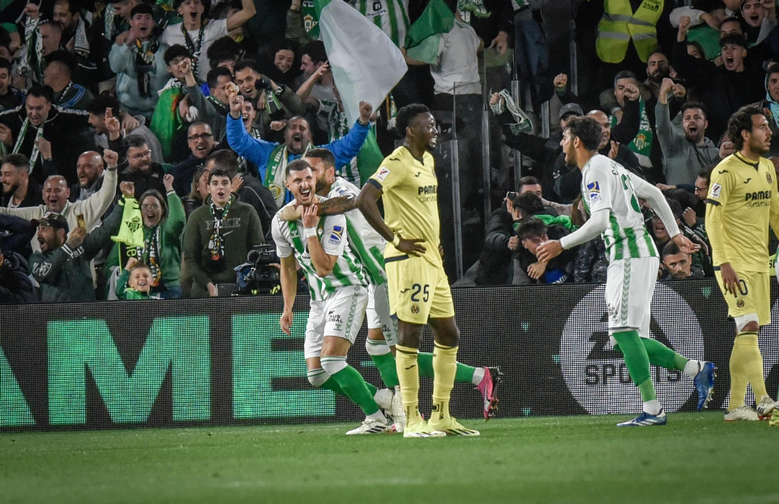 Las imágenes del Real Betis-Villarreal