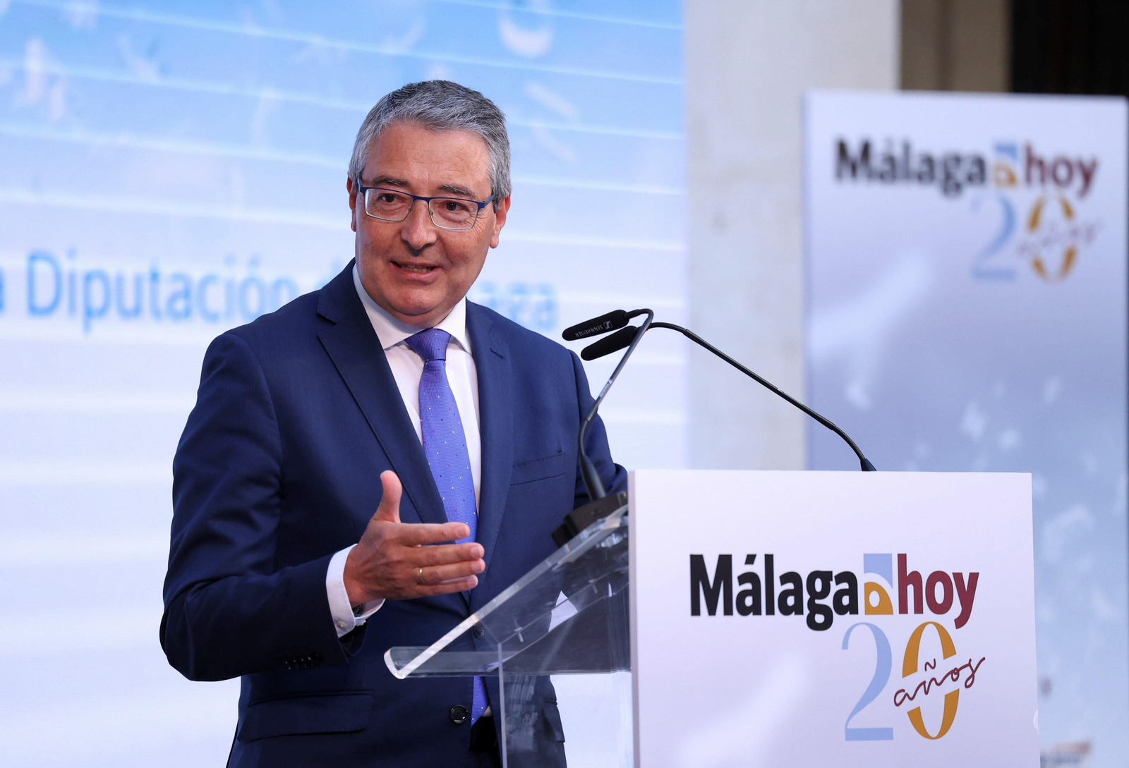 Francisco Salado, ayer, en la gala del 20 aniversario de 'Málaga Hoy'. Francisco Salado, ayer, en la gala del 20 aniversario de 'Málaga Hoy'.