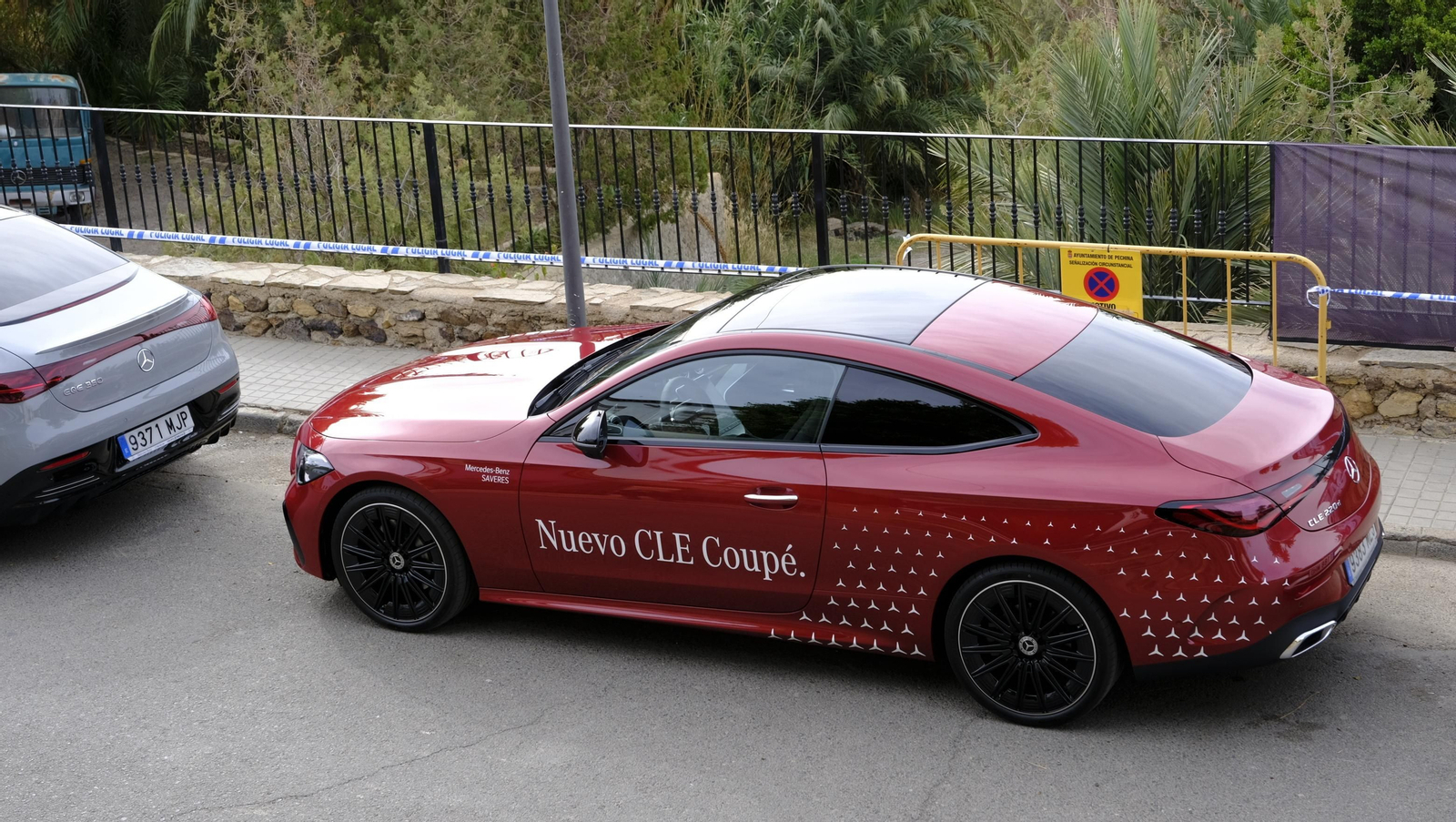 imágenes de la presentación de los nuevos Mercedes-Benz eléctricos, en SAVERES Huércal de Almería