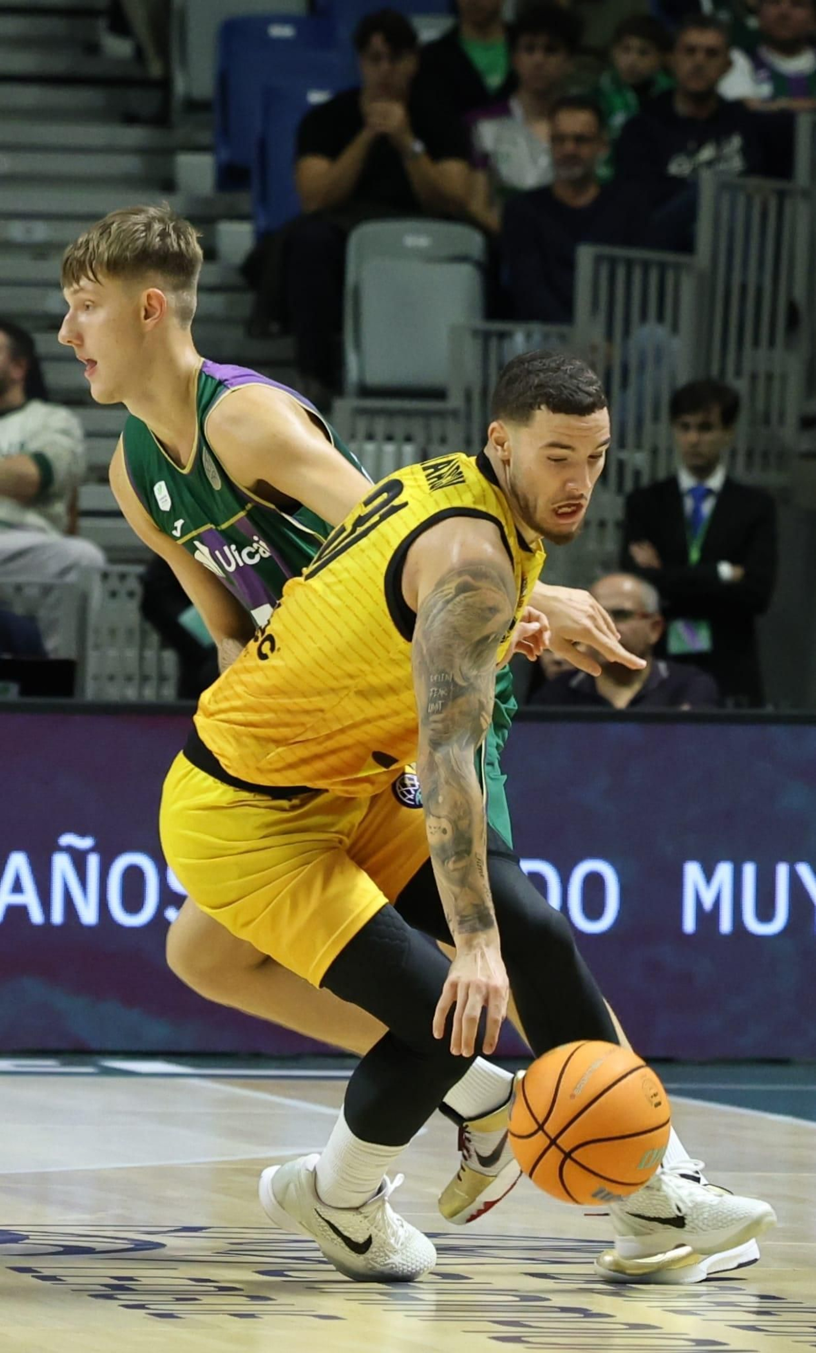 El Unicaja-Filou Oostende, en fotos