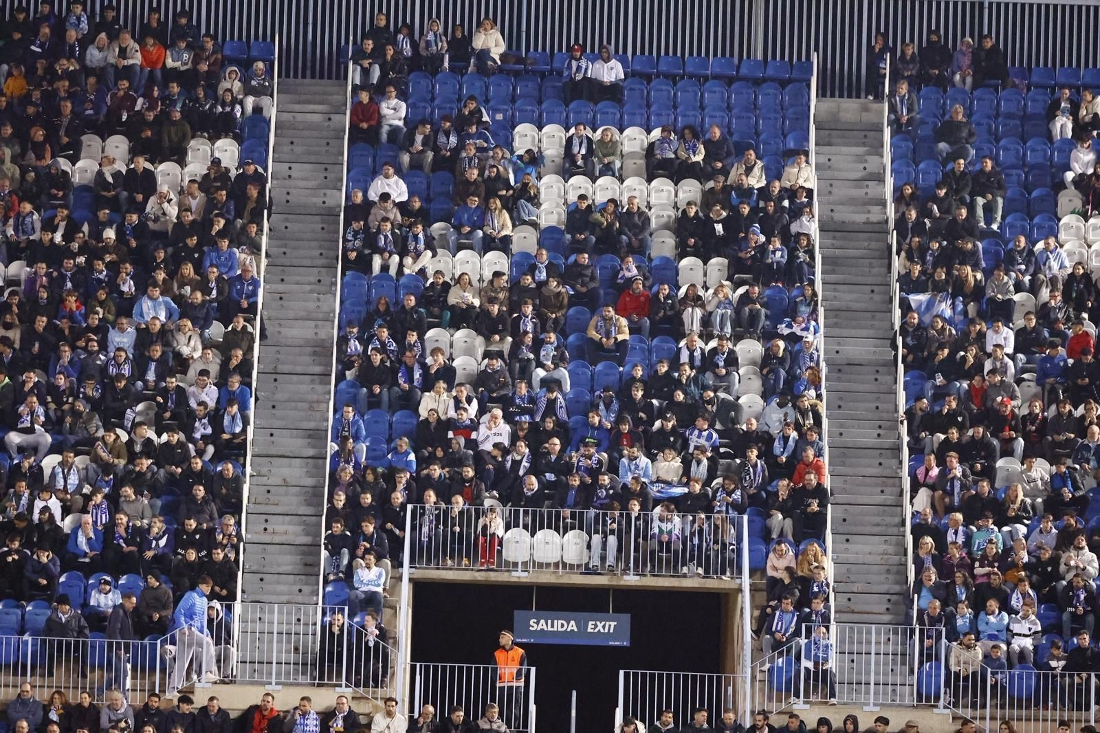 Búscate en las gradas de La Rosaleda en el Málaga CF-Mirandés