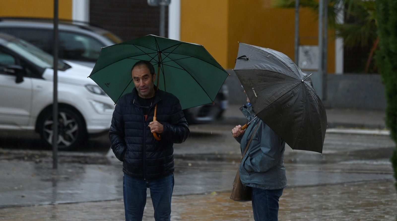 El paso de la borrasca Claudia por Córdoba en imágenes