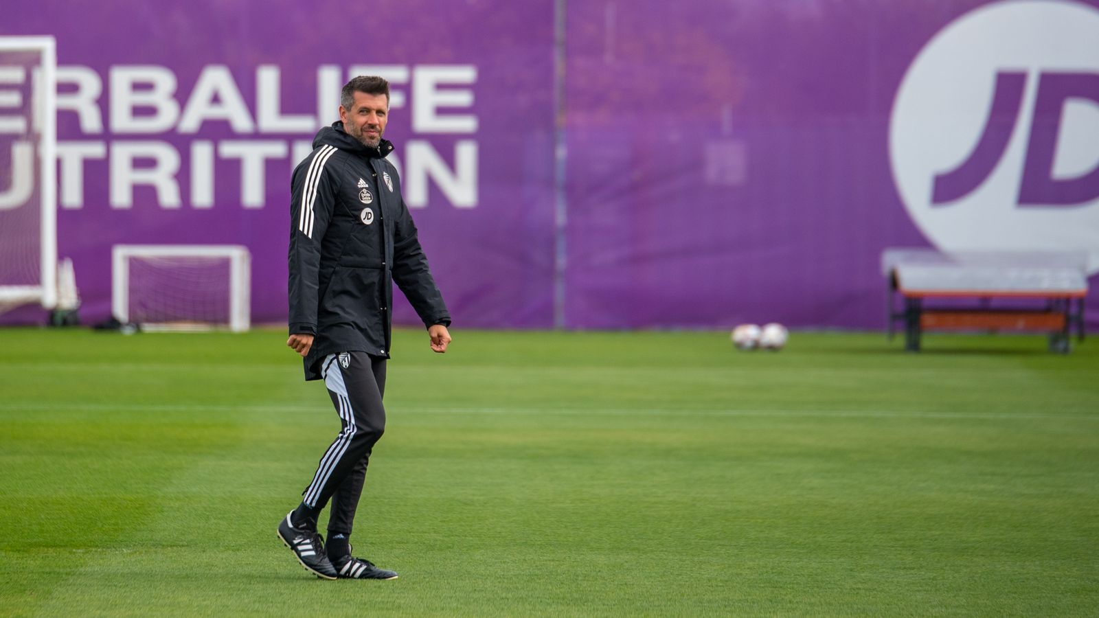 Pezzolano, en la sala de prensa del Nuevo Estadio José Zorrilla