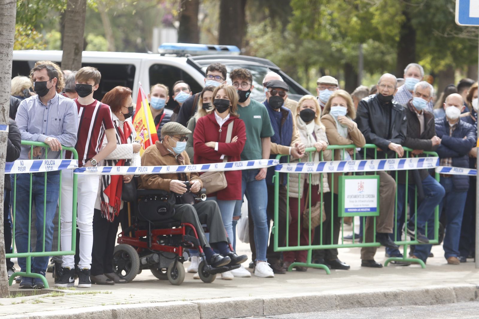La jura de bandera civil en Córdoba, en imágenes