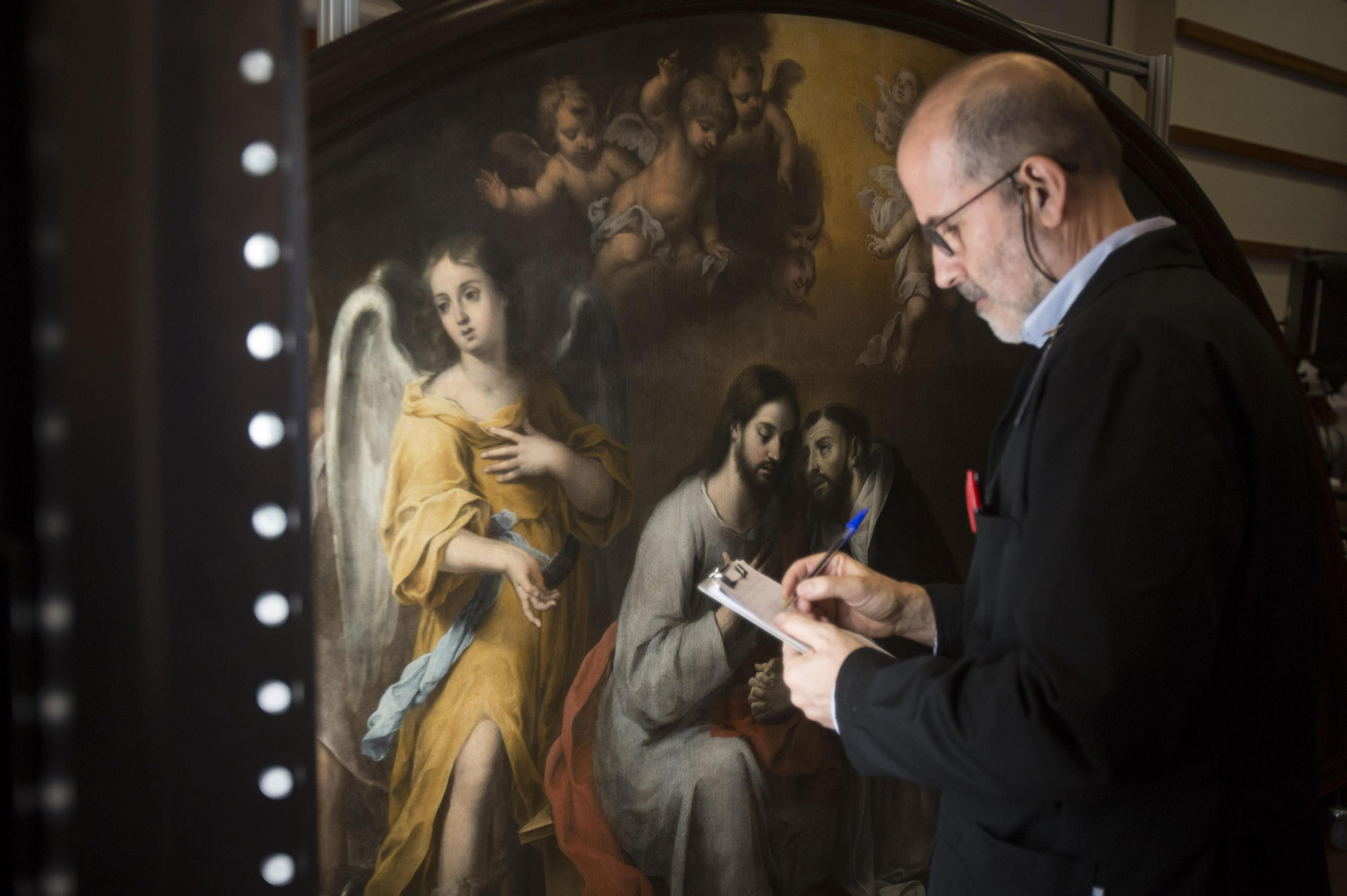 Últimos preparativos antes de la inauguración del 'Año Murillo'
