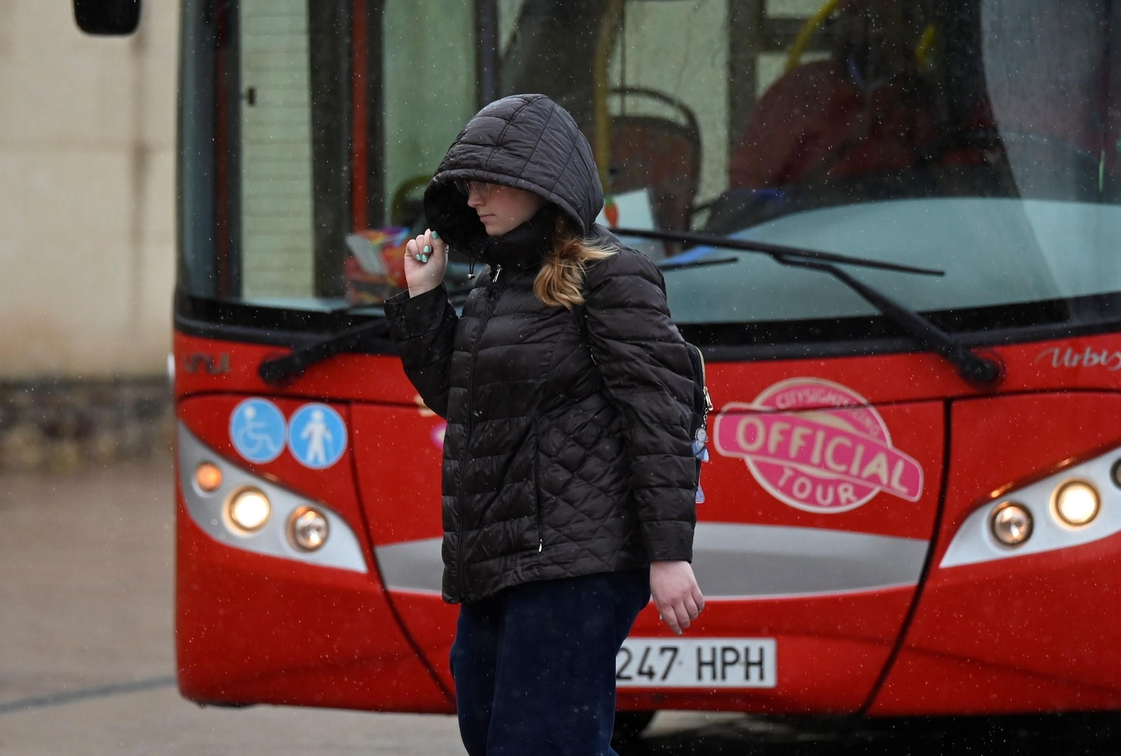 El paso por la borrasca Konrad por Córdoba, en imágenes