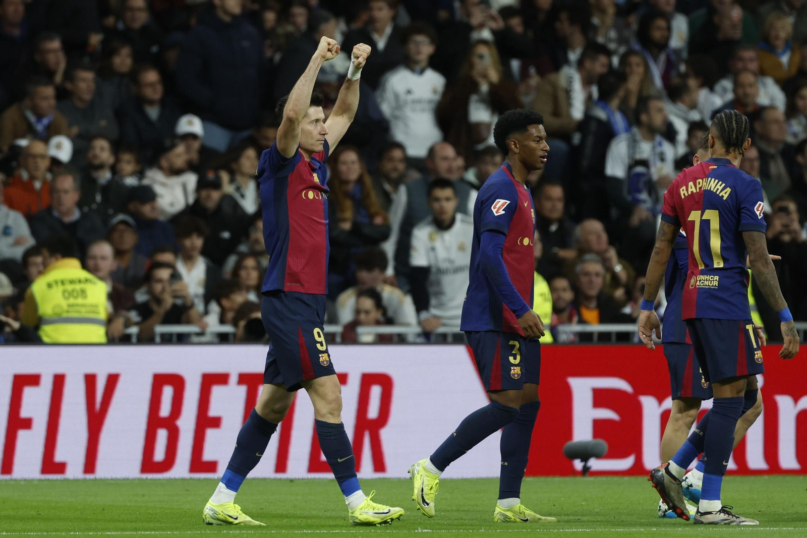 La prolongación del Real Madrid - Barcelona: todas las fotos