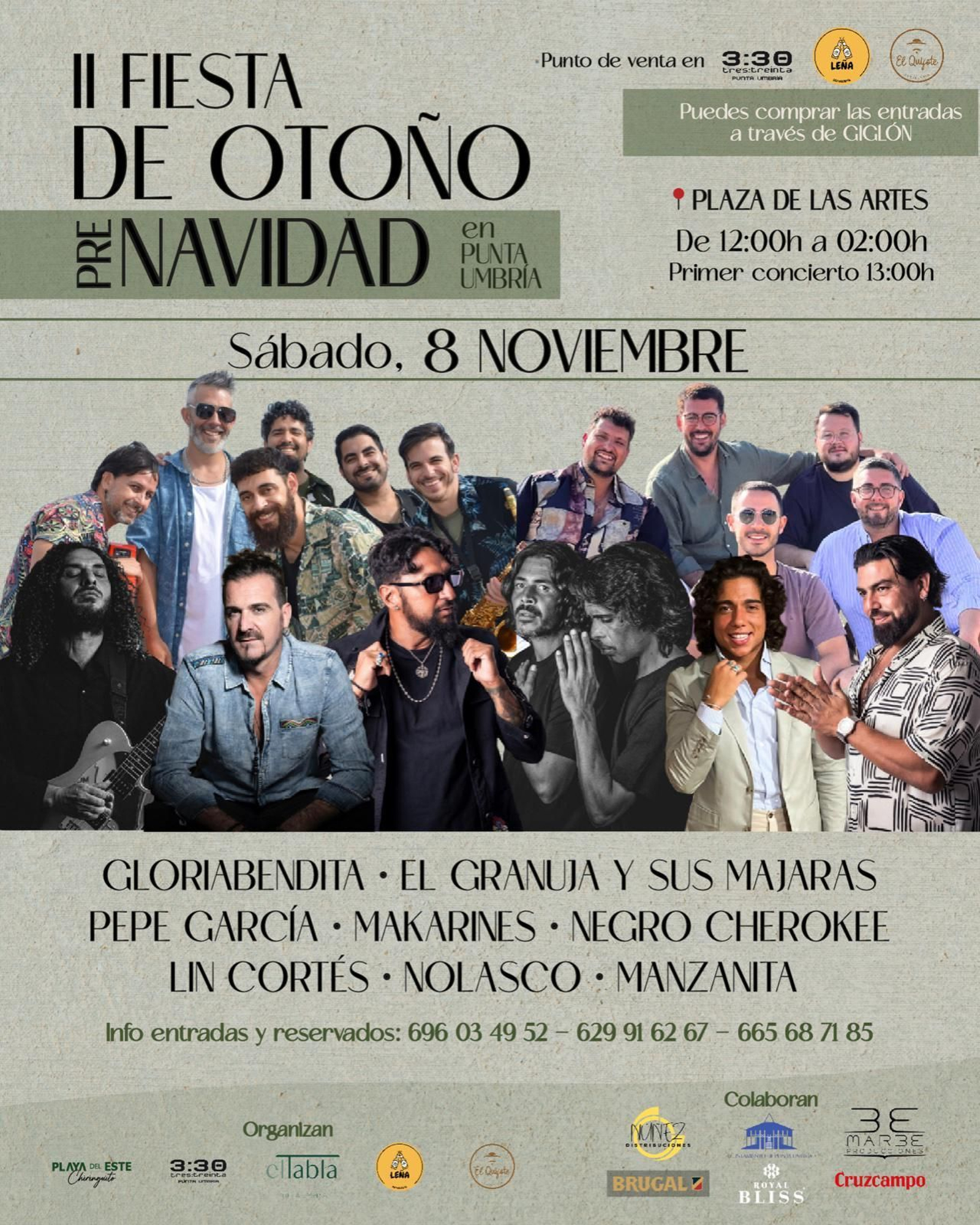Cartel de la II Fiesta de Otoño de Punta Umbría