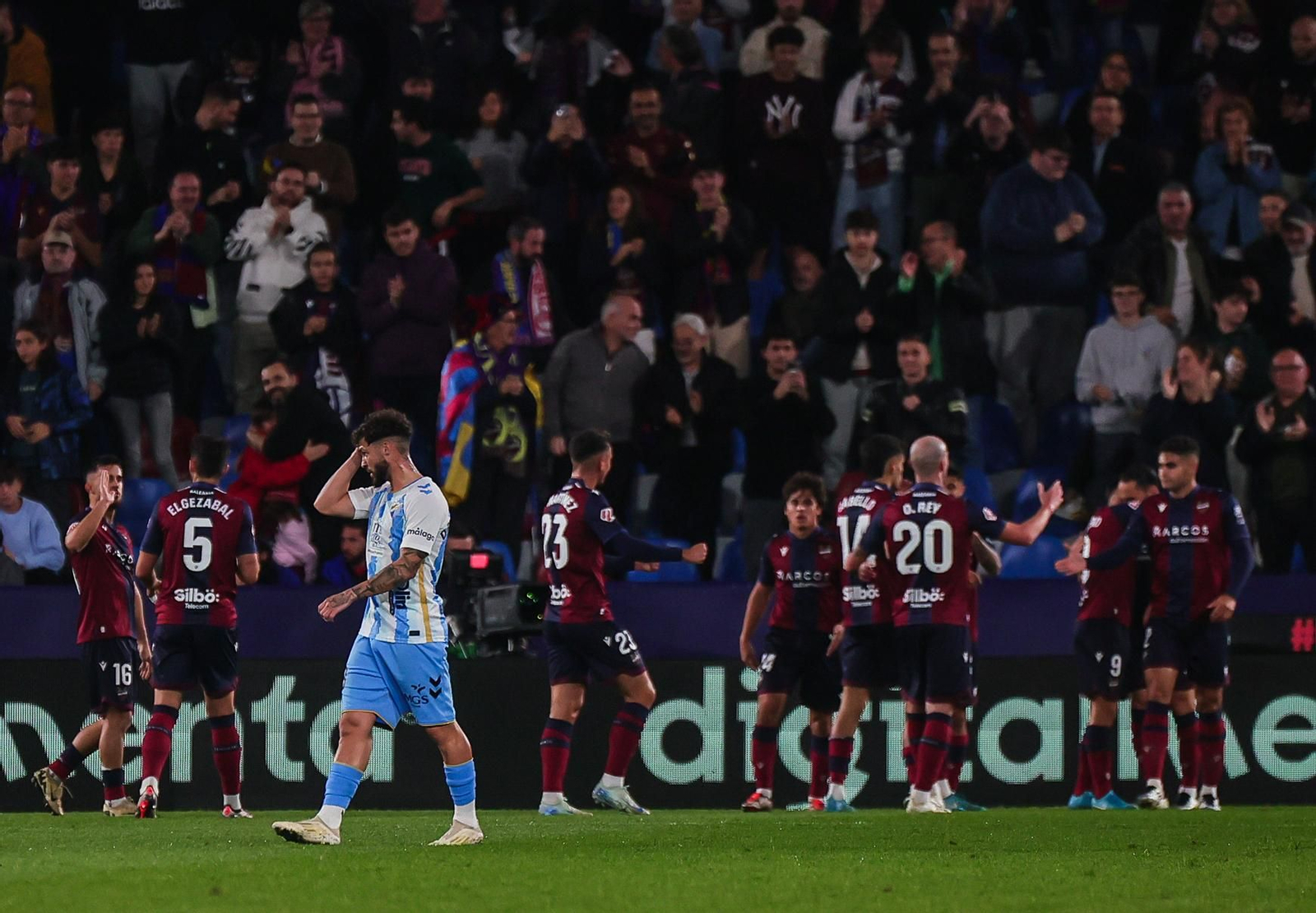 Las fotos del Levante-Málaga CF