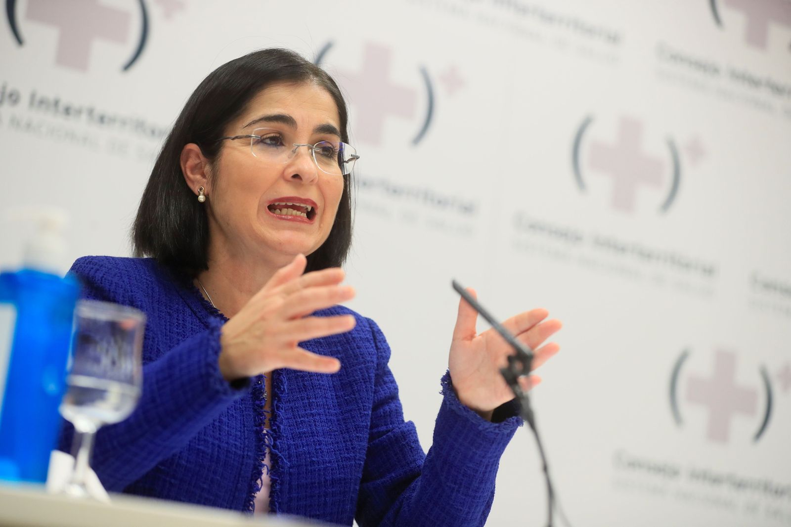 La ministra de Sanidad, Carolina Darias