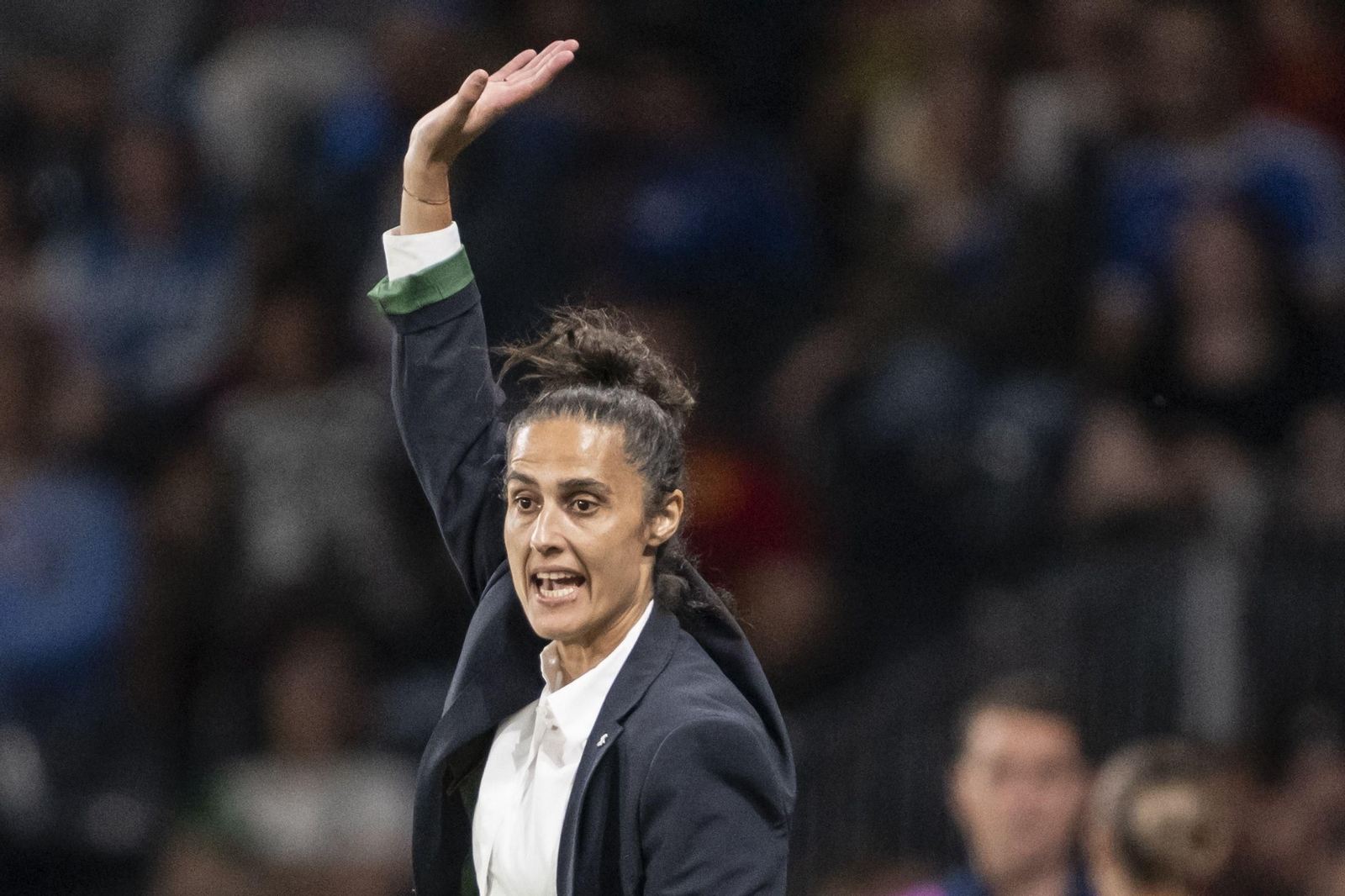 Las fotos del Italia - España de la Eurocopa femenina