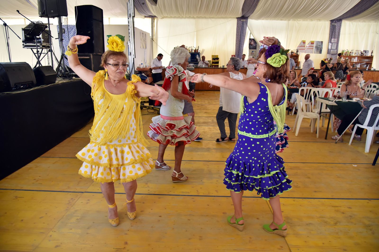Las imágenes del Día de la Mujer en la Feria de La Línea
