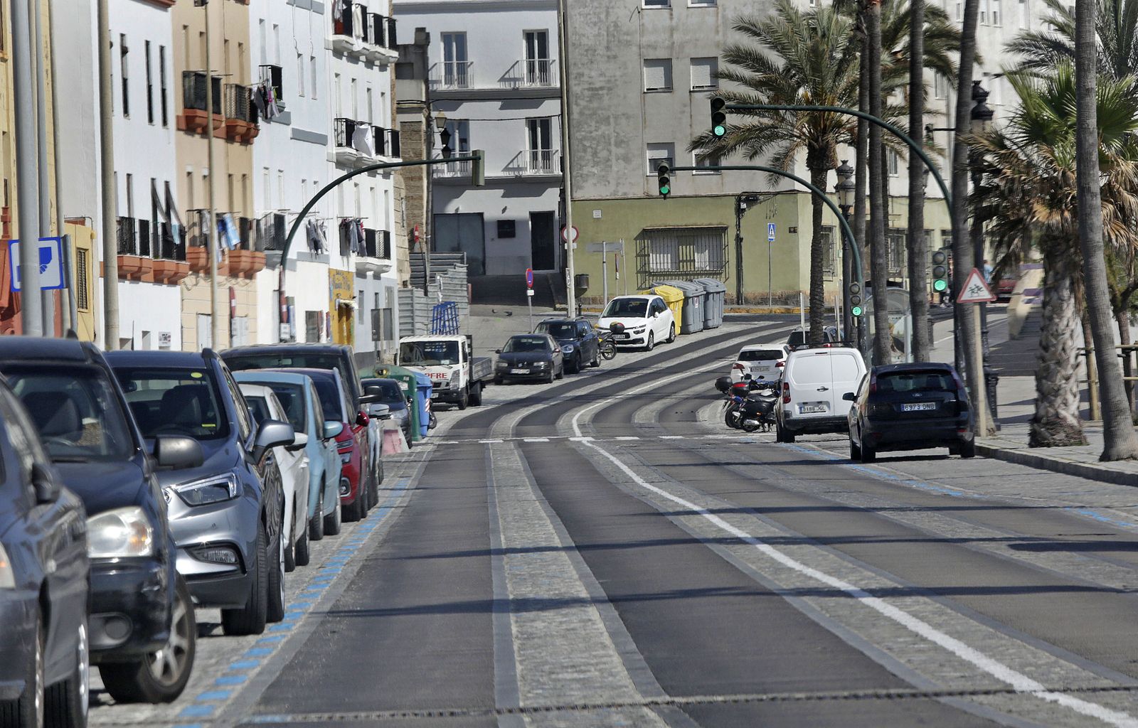Imágenes del estado de alarma en cadiz - día 2