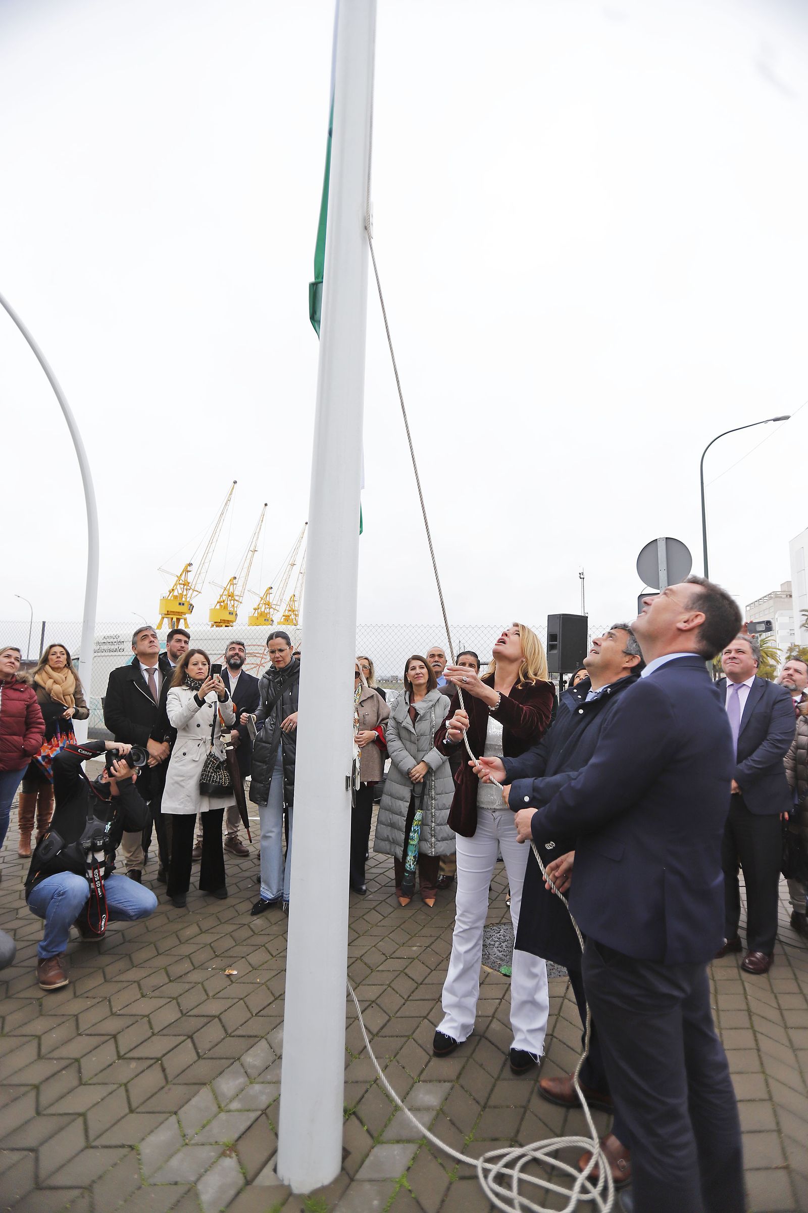 Imágenes del acto del acto del Día de la Bandera de Andalucía