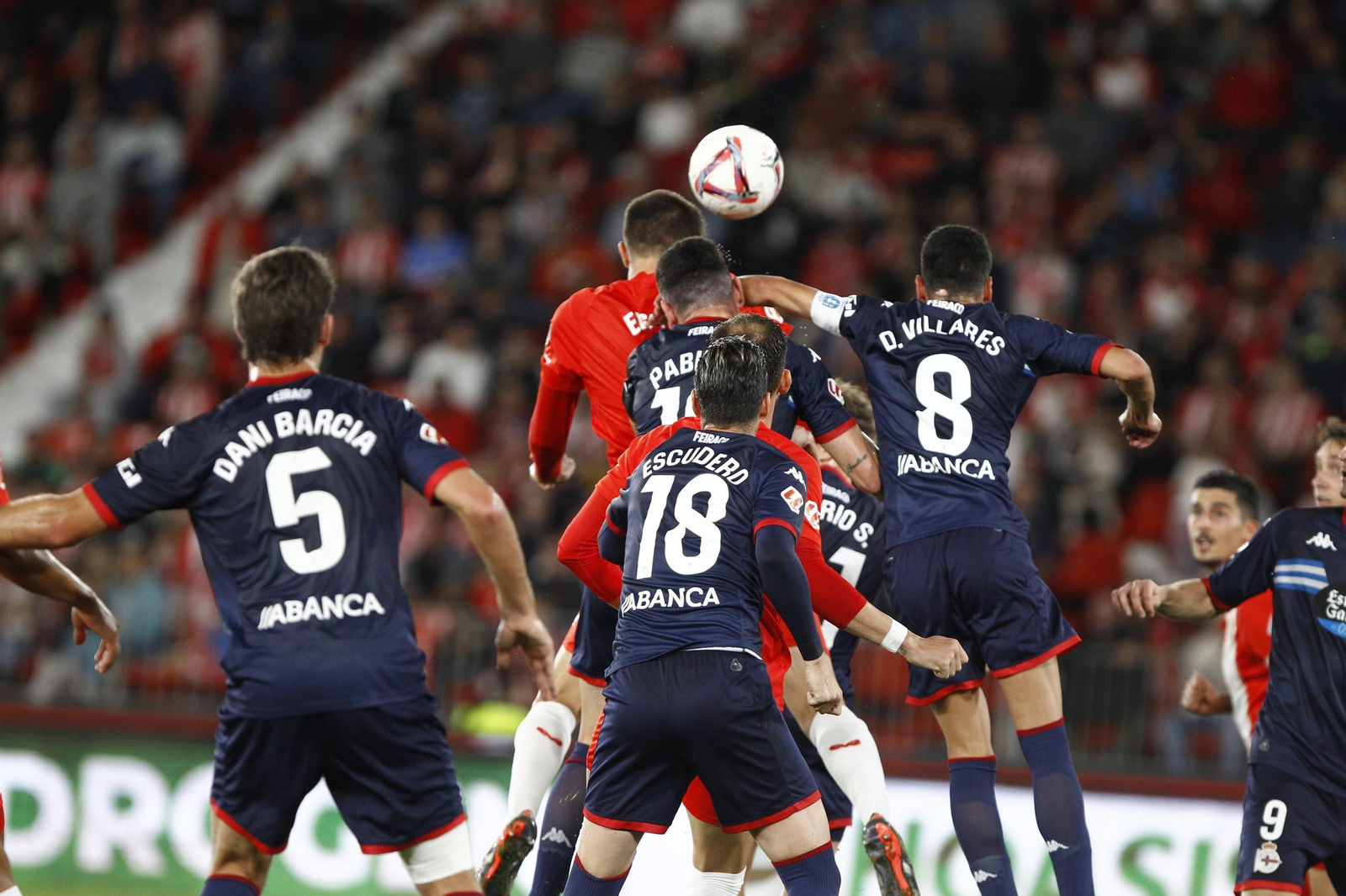 El partido U.D. Almería-Deportivo de La Coruña, en imágenes