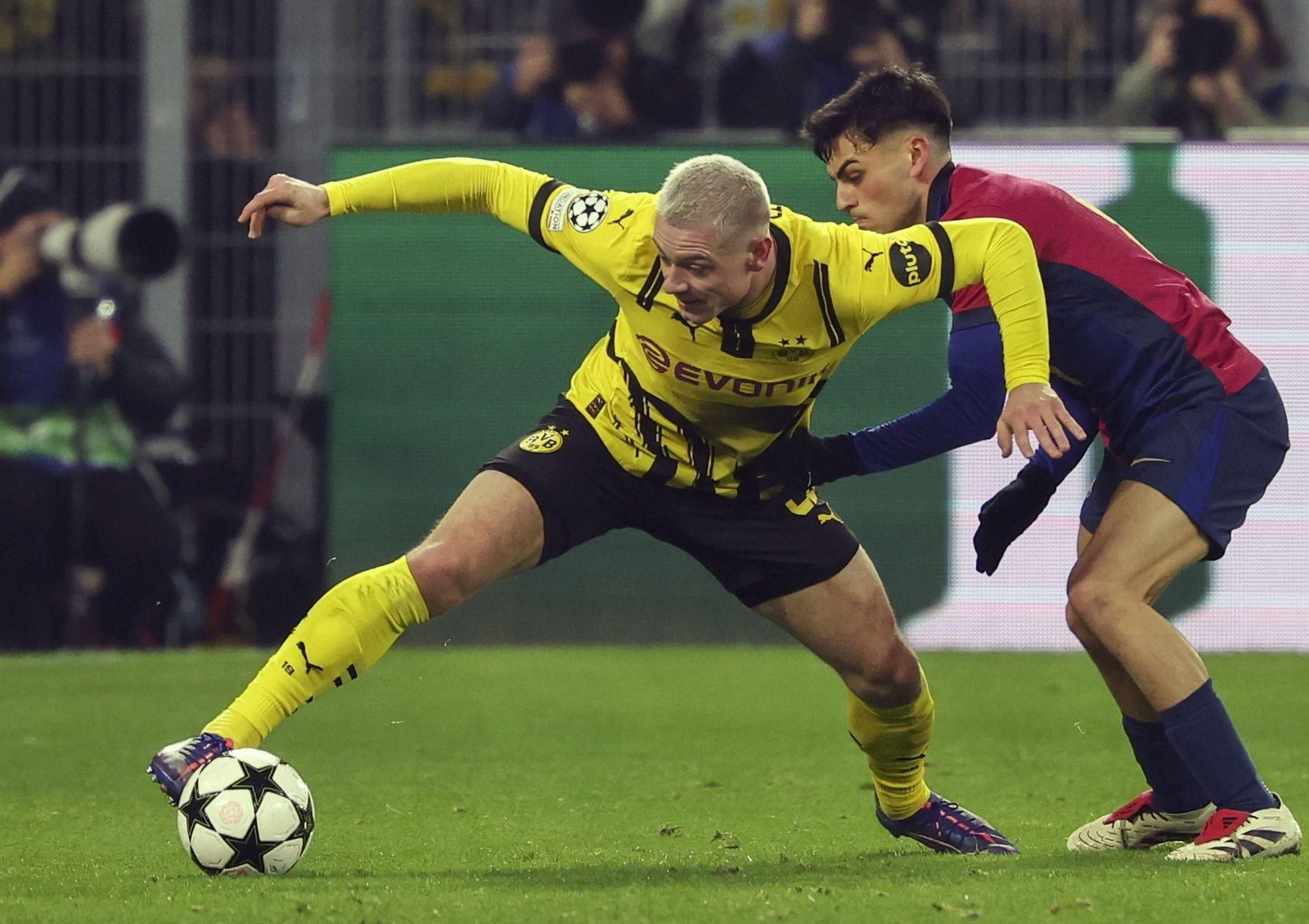 Las imágenes del Borussia Dortmund - Barcelona