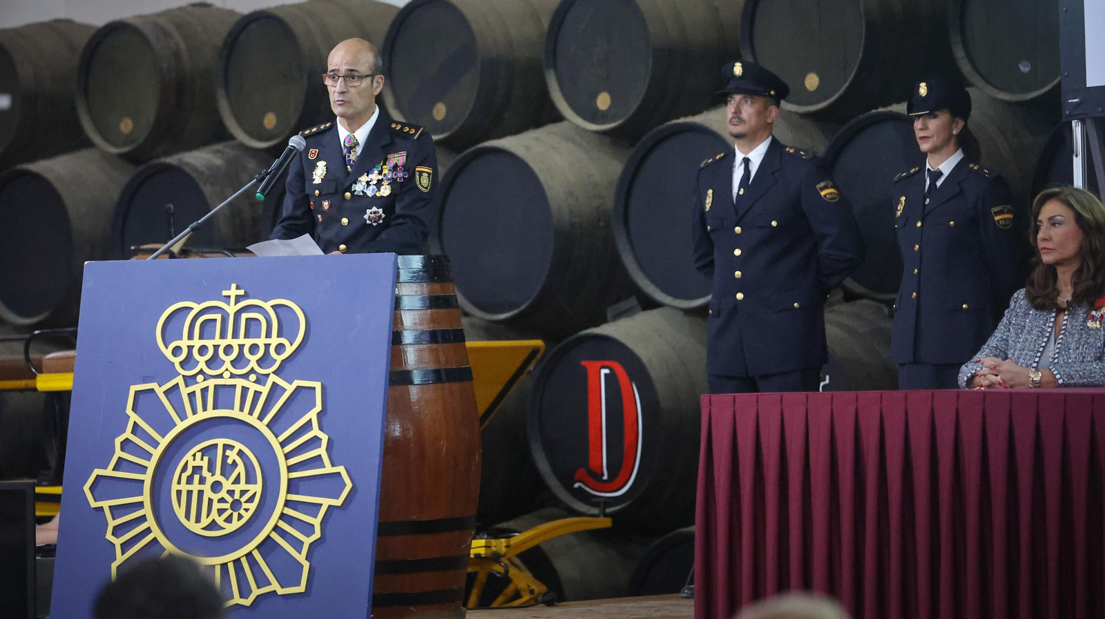 La Policía Nacional de Jerez celebra el día de su Patrón La Policía Nacional de Jerez celebra el día de su Patrón