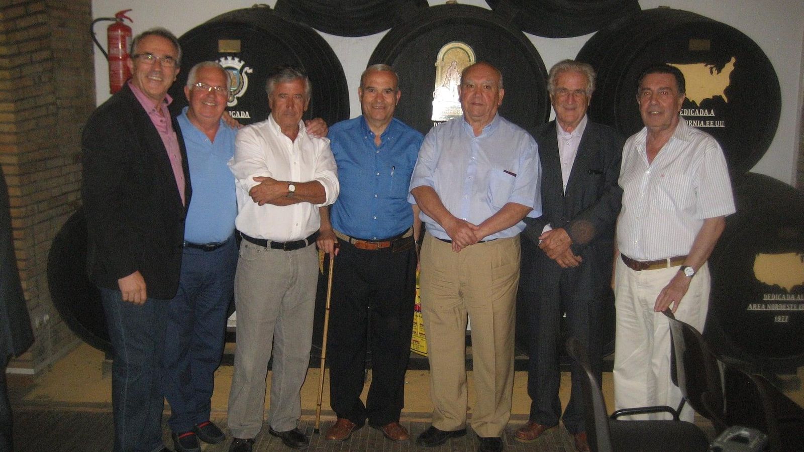 En el Consejo Regulador: José Luis Jiménez García, Emilio Vadillo Caballero, Juan Herrador, Manuel Cervera, Rafael Virués de Segovia, Manolo Gómez Pina y Antonio Higuero.