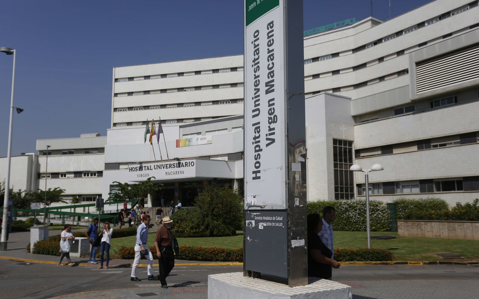 El hospital Macarena.