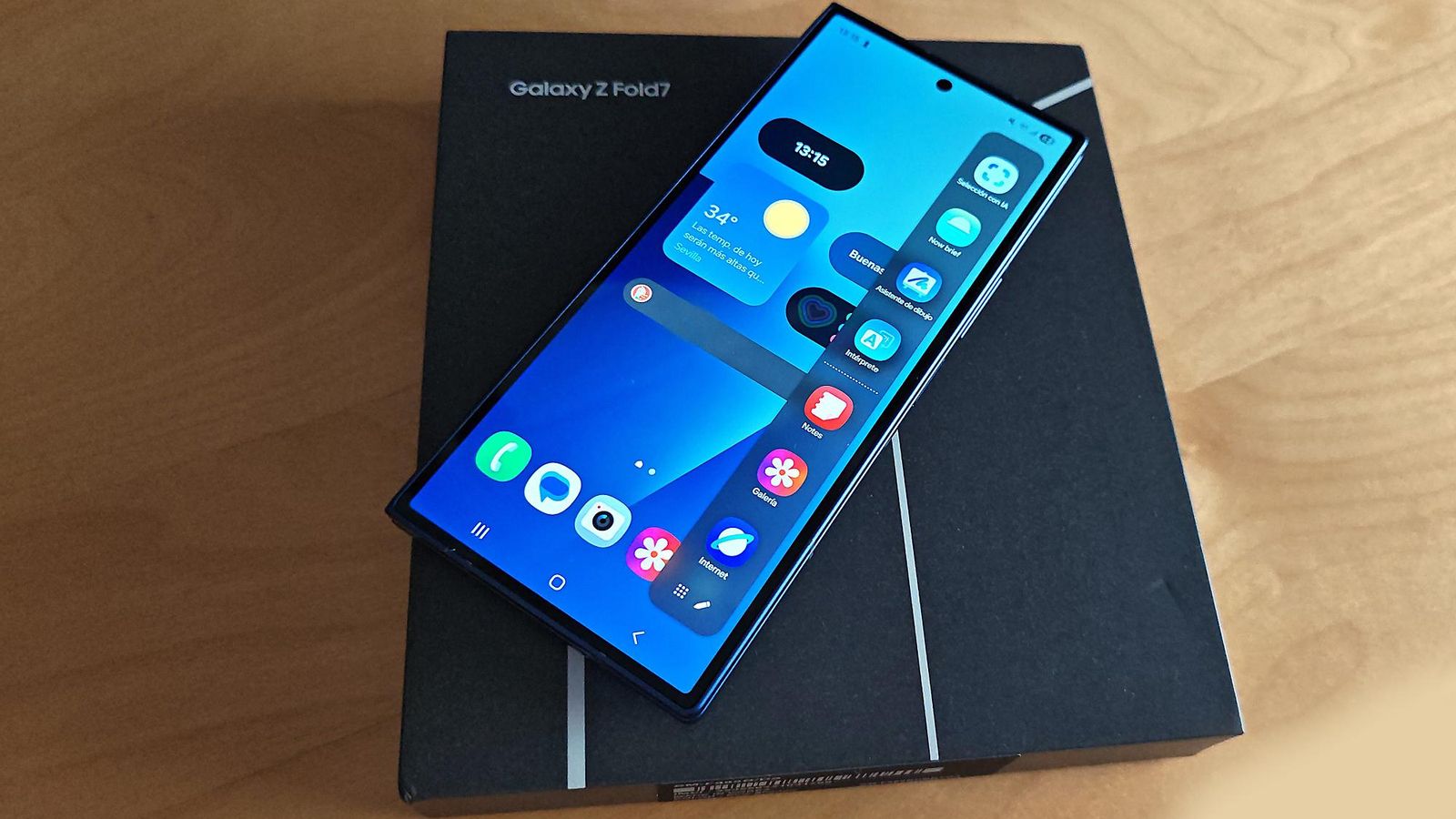 El smartphone plegable Samsung Galaxy Z Fold7