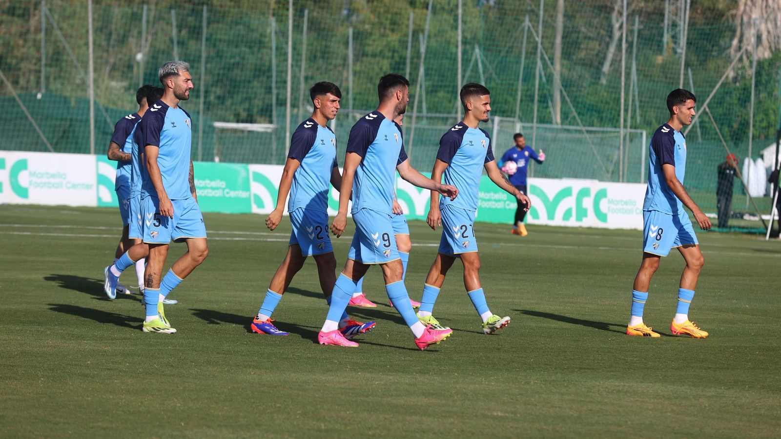 El Málaga CF - Almería de pretemporada, en fotos