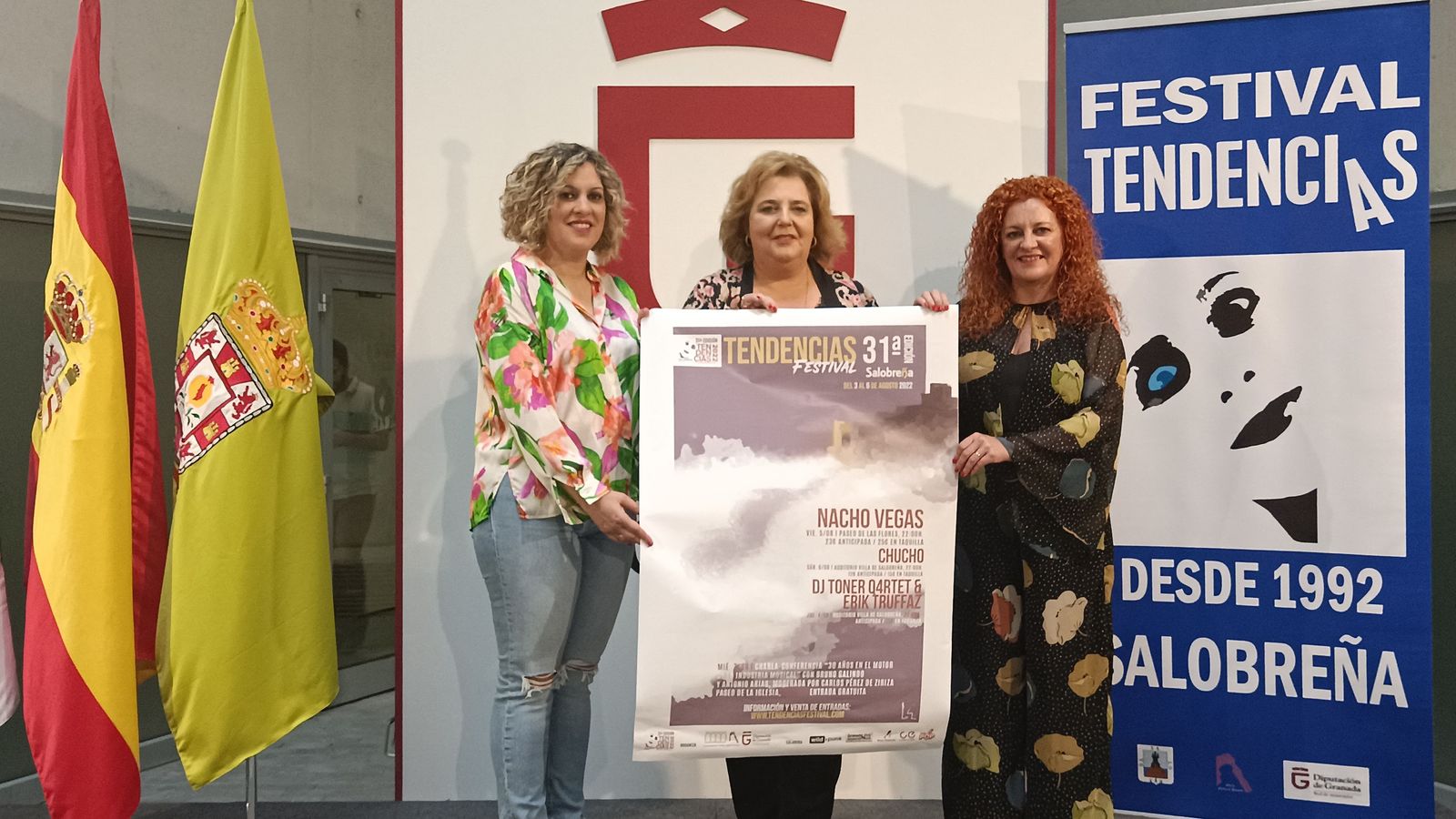 Foto de presentación del cartel de este año.