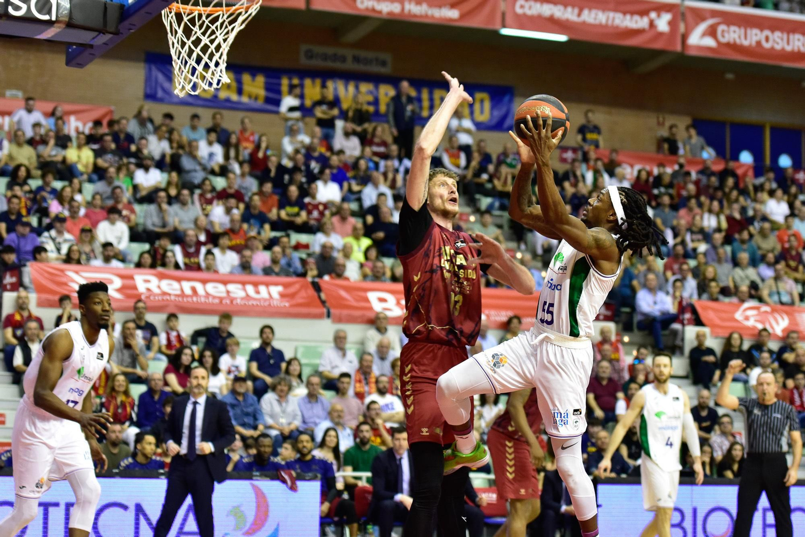 El UCAM Murcia - Unicaja, en fotos