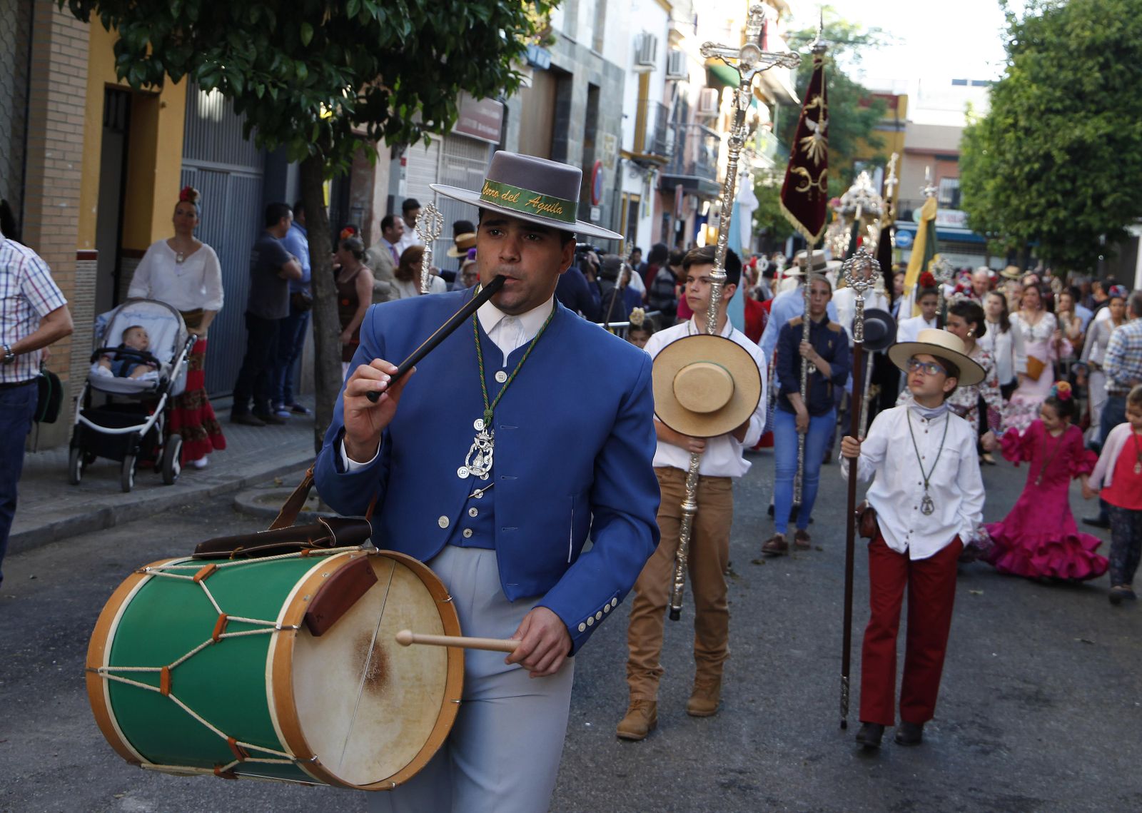 Salida de la Hermandad del Rocío del Cerro del Águila