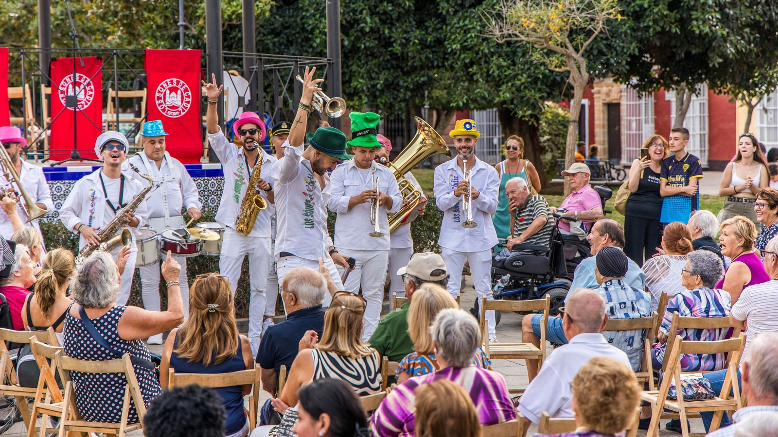 Una actividad organizada con motivo de la Semana del Mayor en San Fernando